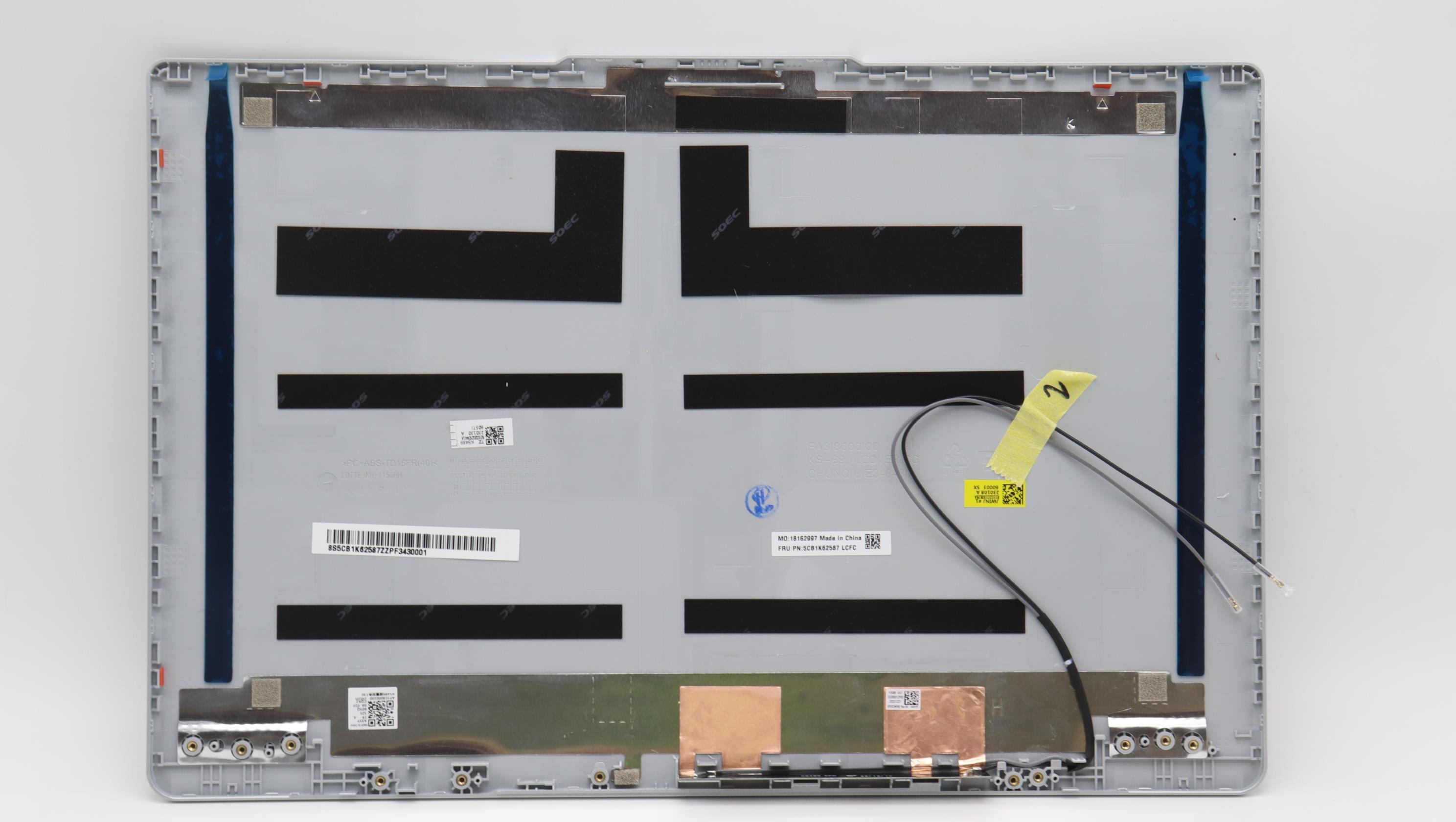 5CB1K62587 - Original Lenovo COVER Cover L 82XS A COVER CG_T30