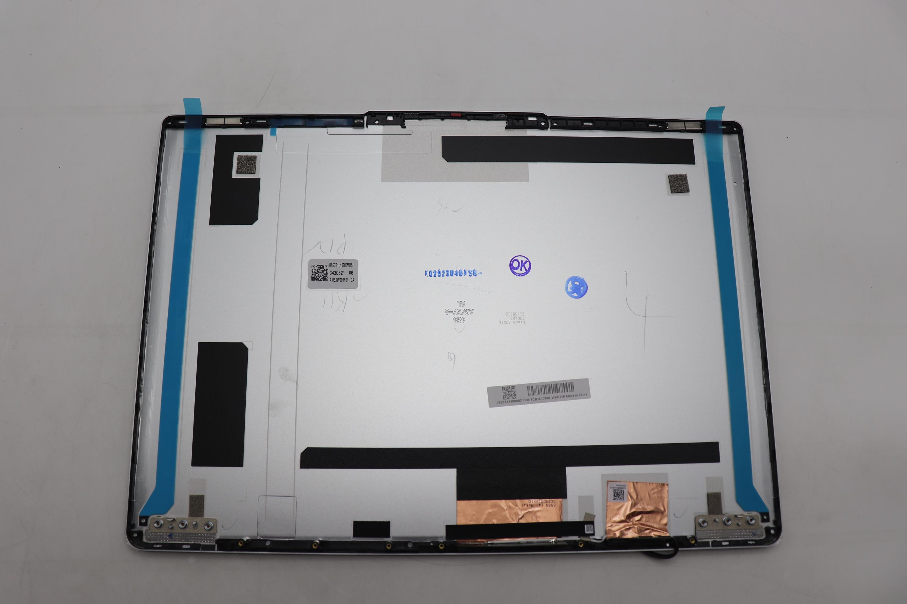 5CB1L10780 - Original Lenovo COVER LCD Cover W/Ant C82XD T30FHD AL CG