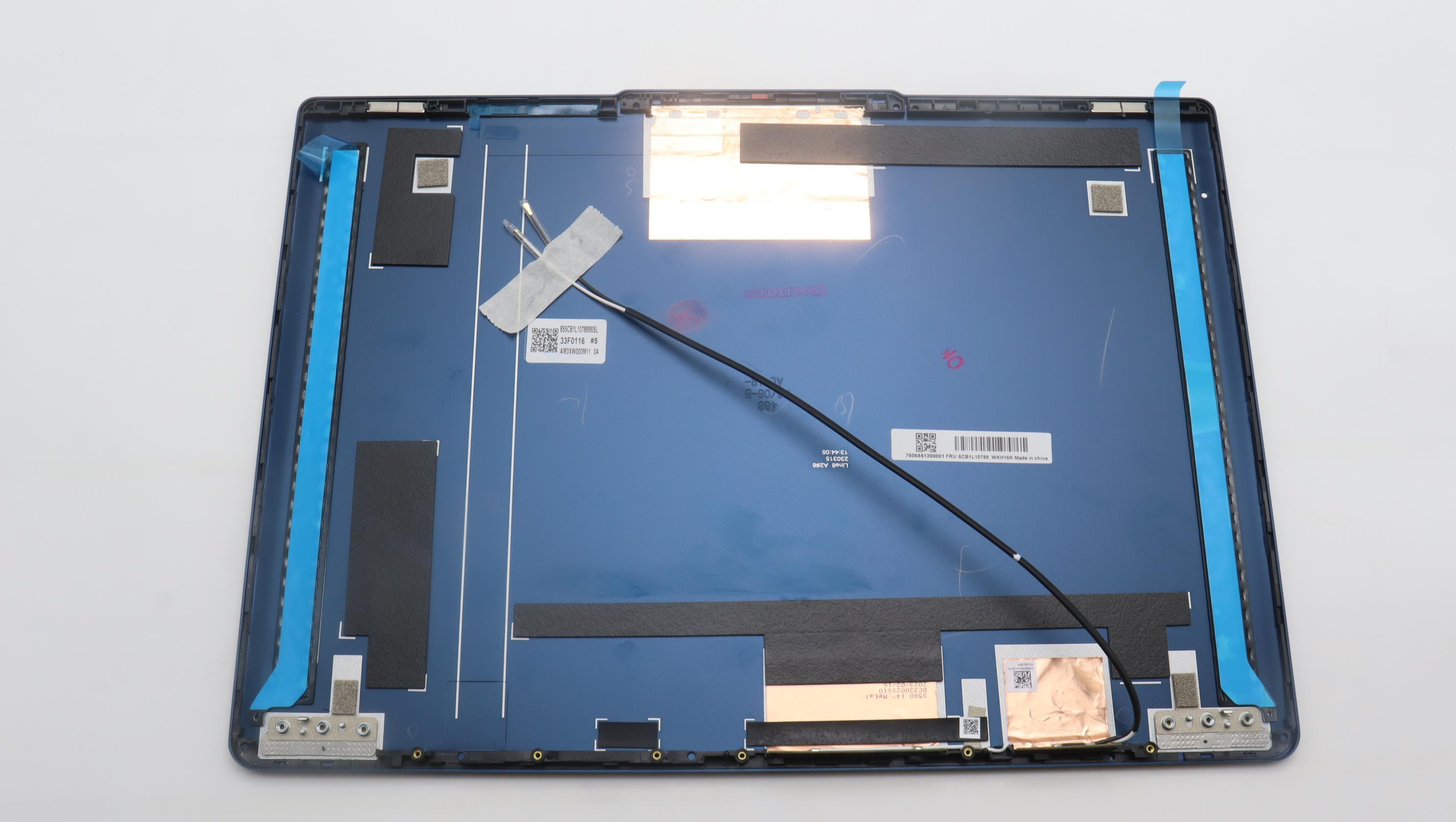 5CB1L10788 - Original Lenovo COVER LCD Cover W/Ant C82XD T24IR AL AB