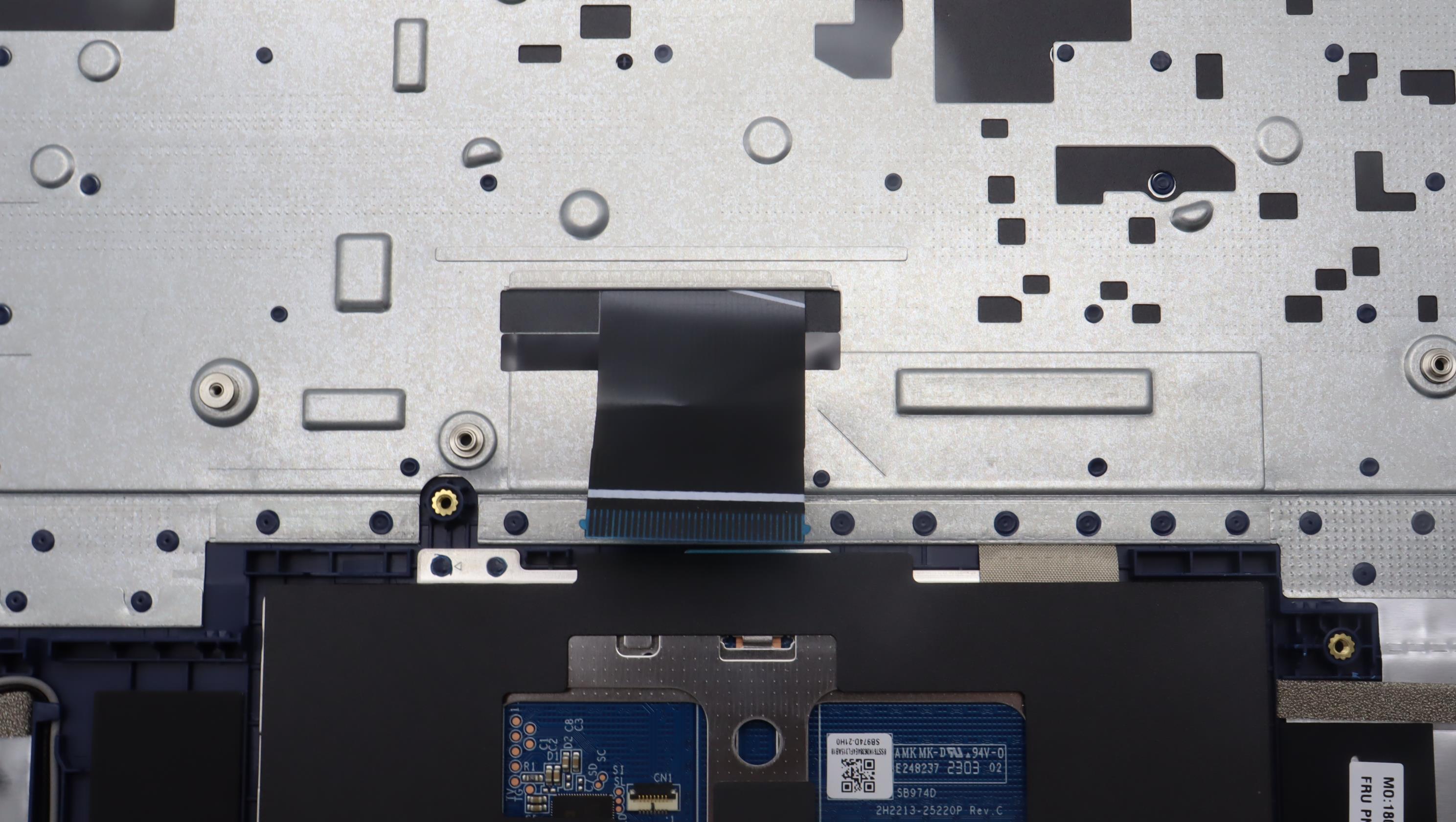 5CB1L14917 - Original Lenovo Keyboard with Palmrest (Cover), English, Abyss Blue, Non_Backlight, Non_Fingerprint, 82XR