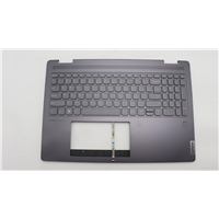 Lenovo Yoga 7 16IRL8 C-cover with keyboard - 5CB1L31858