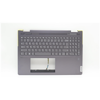 Lenovo Yoga 7 16IRL8 C-cover with keyboard - 5CB1L31865