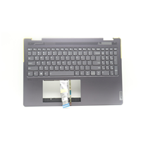 Lenovo Yoga 7 16IRL8 C-cover with keyboard - 5CB1L31890