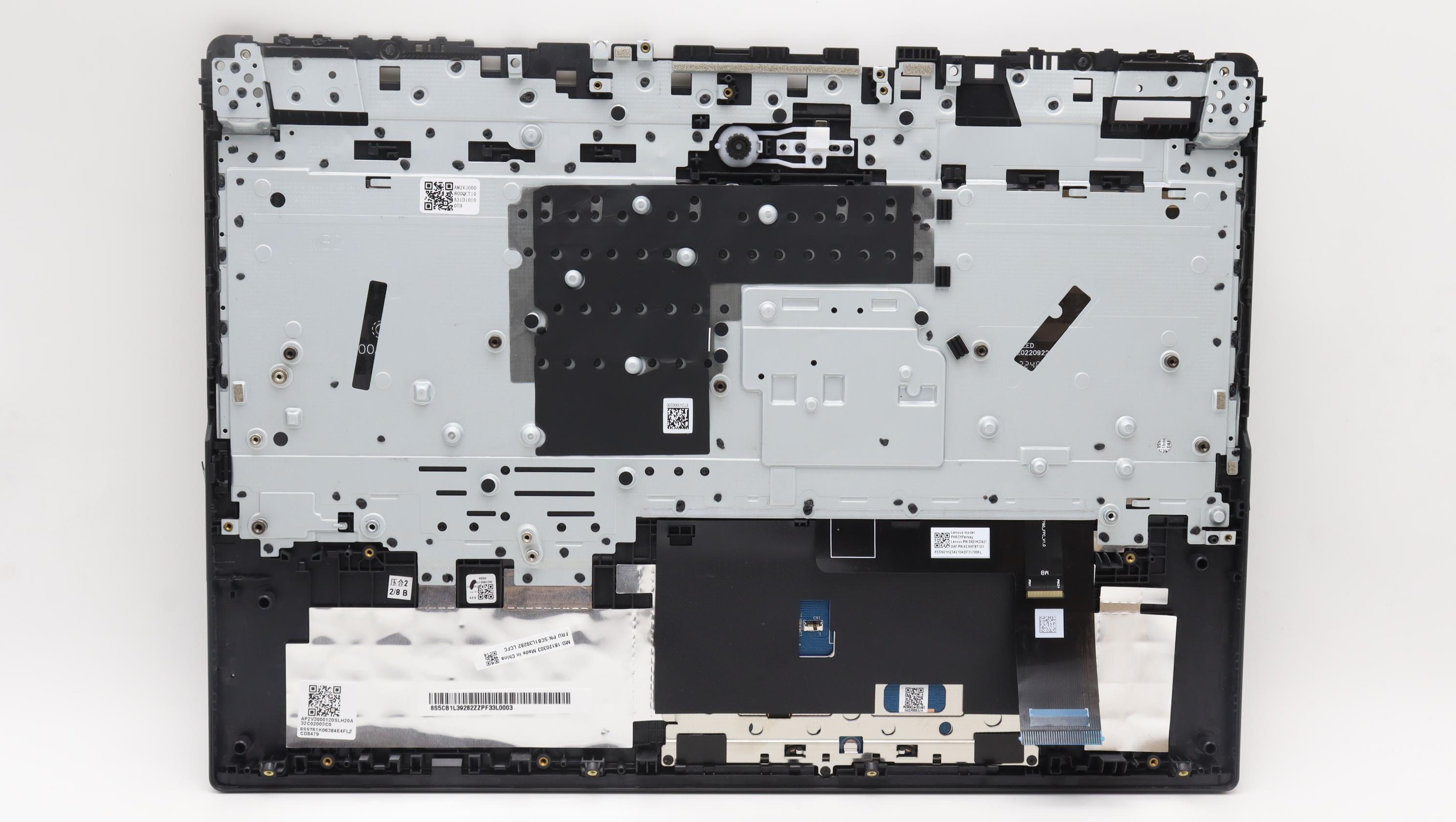 5CB1L39282 - Original Lenovo Keyboard with Palmrest (Cover), English, RGB Backlight, 82WR