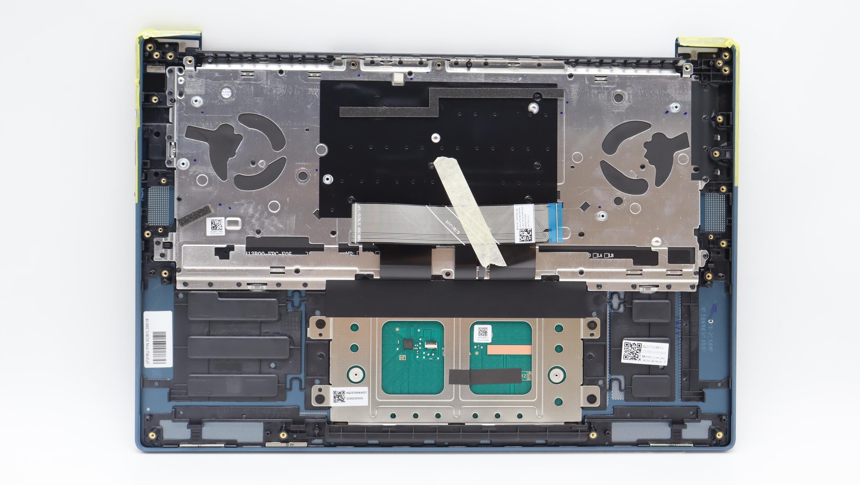 5CB1L39518 - Original Lenovo Keyboard with Upper Cover (Palmrest), English, 82Y7, TT PS
