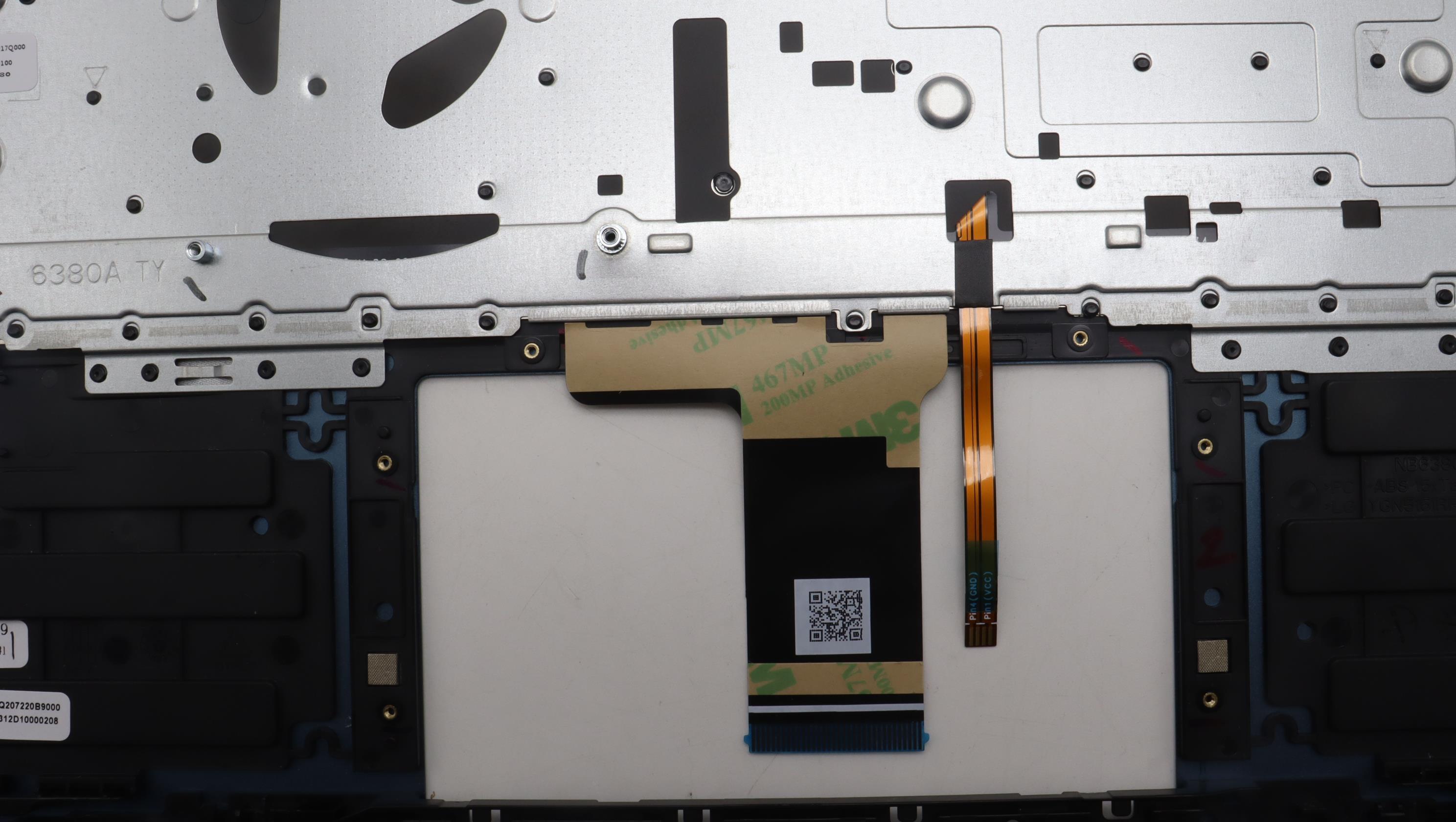 5CB1L40871 - Original Lenovo Keyboard with Palmrest (Cover), English, Tidal Teal, Non_Fingerprint, 82YL