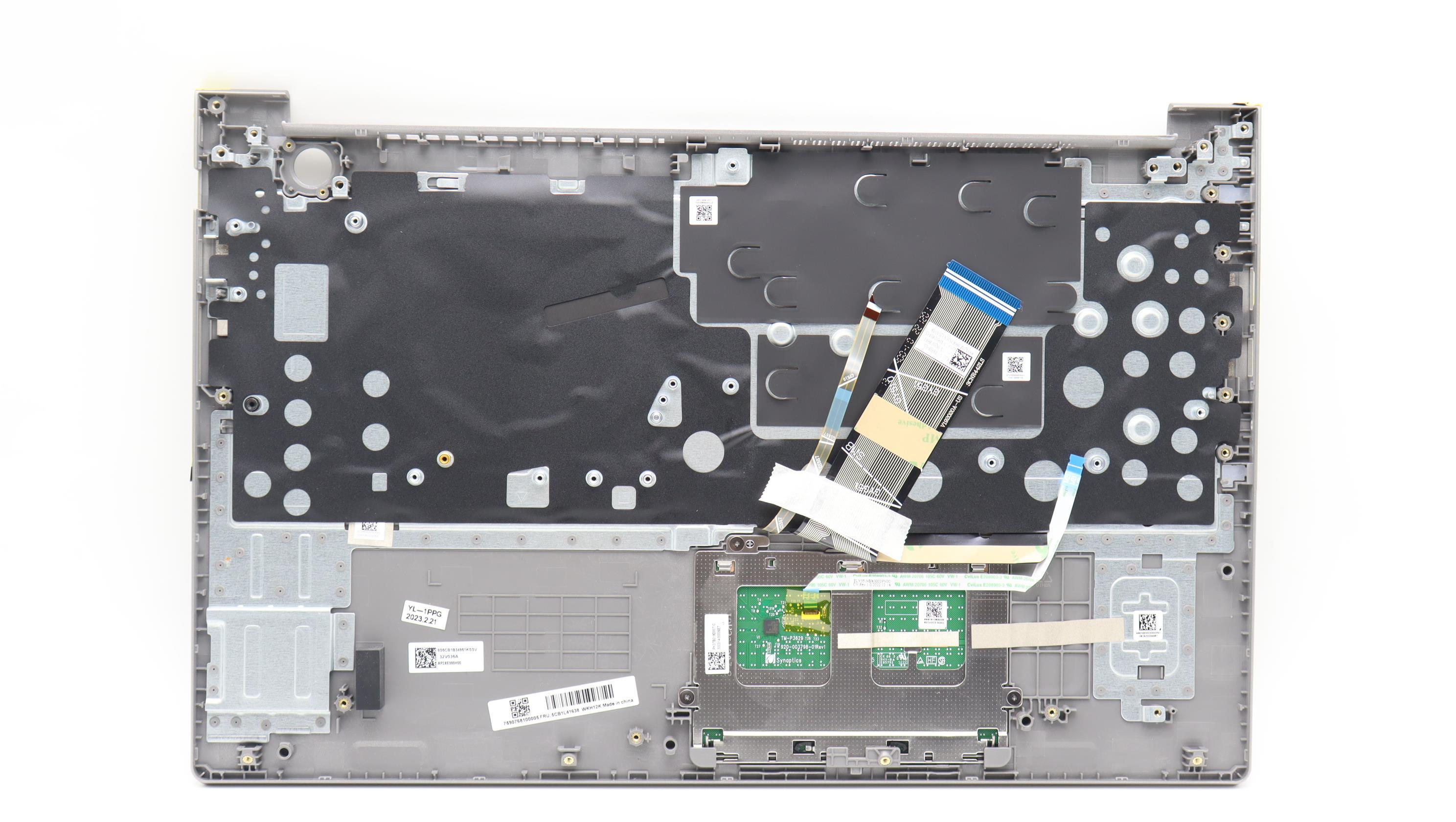 5CB1L41638 - Original Lenovo Keyboard with Palmrest (Cover), English, Backlight, 21JD