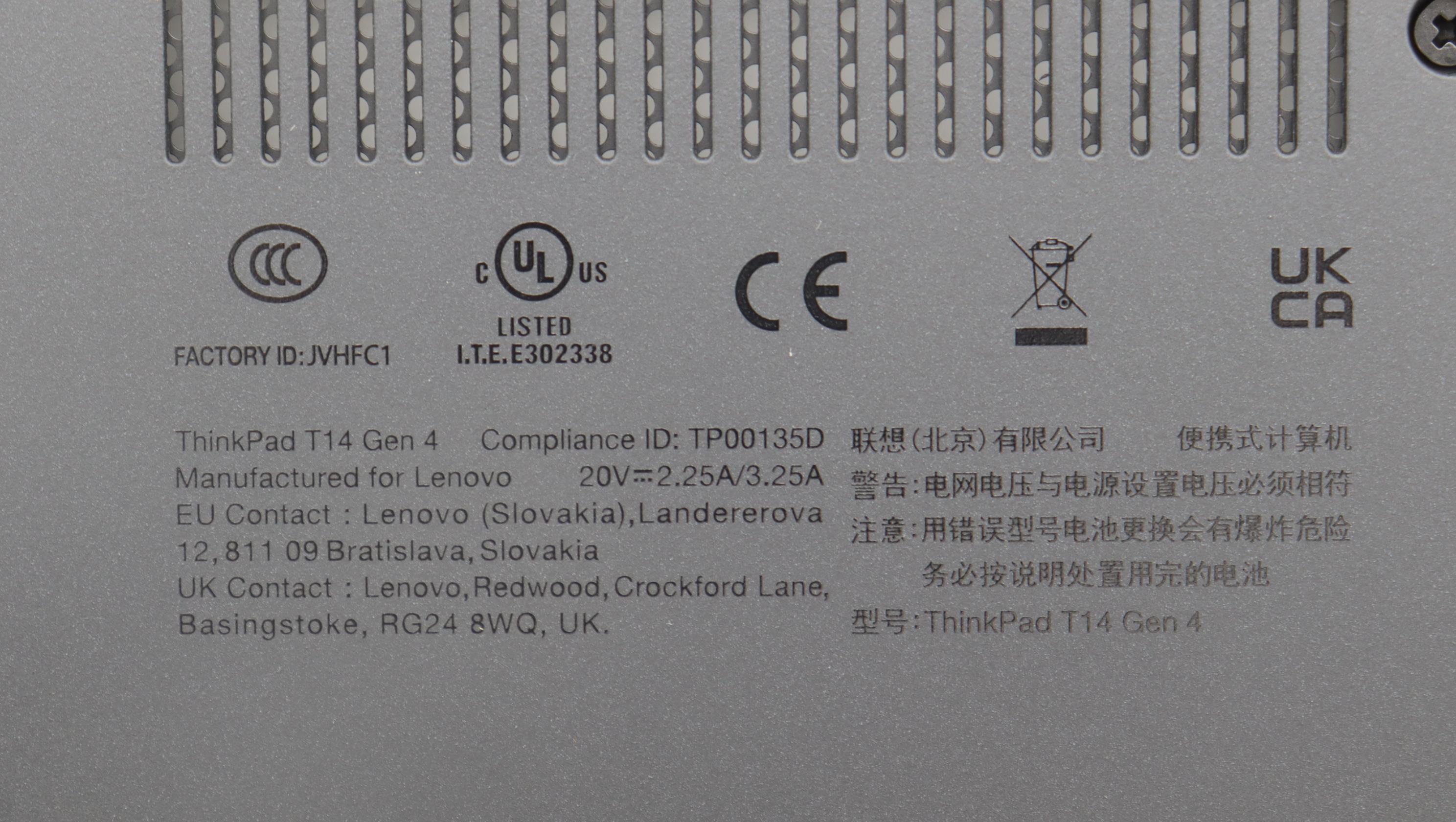 Lenovo Part  Original Lenovo COVER FRU KT4D0_D_COVER_UMA_WL_ASSY_BK