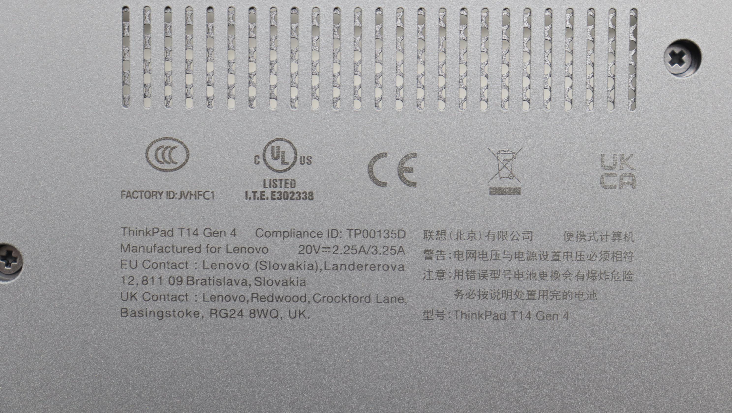 5CB1L47315 - Original Lenovo COVER FRU KT4D0_DCOVER_SWG_WLAN_SUB_ASSY
