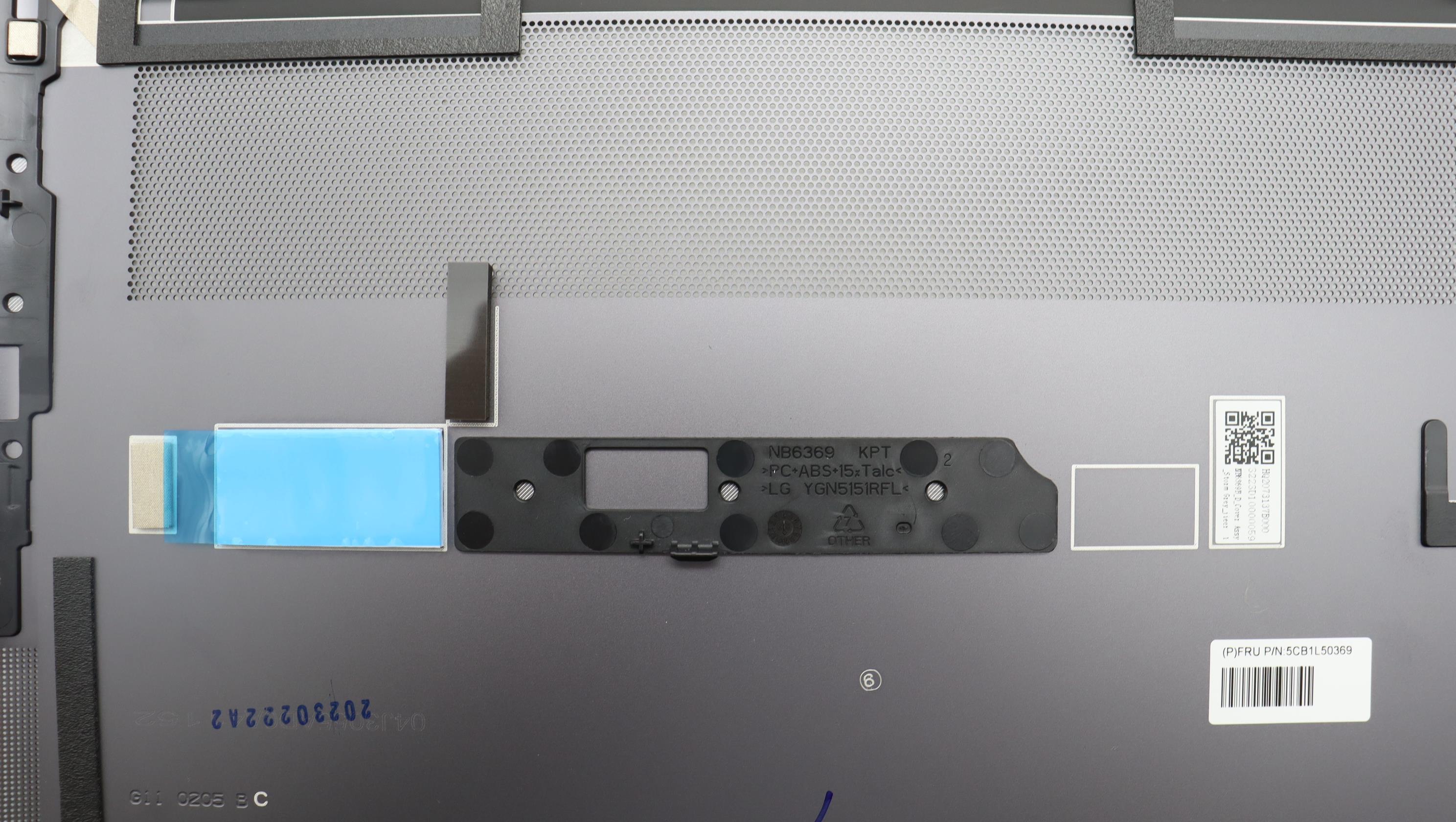 5CB1L50369 - Original Lenovo COVER Lower Case H83AUGreyNormal