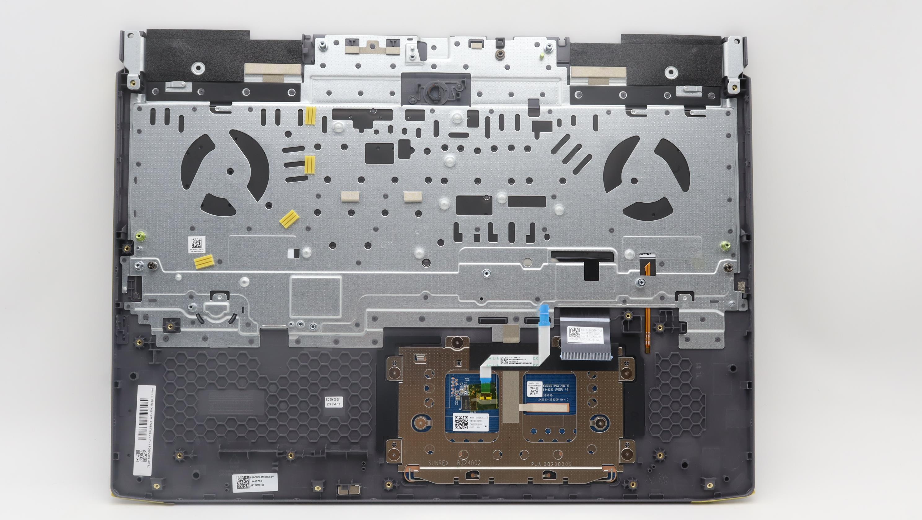 5CB1L55938 - Original Lenovo Keyboard with Palmrest (Cover), English, Backlight, 82XW
