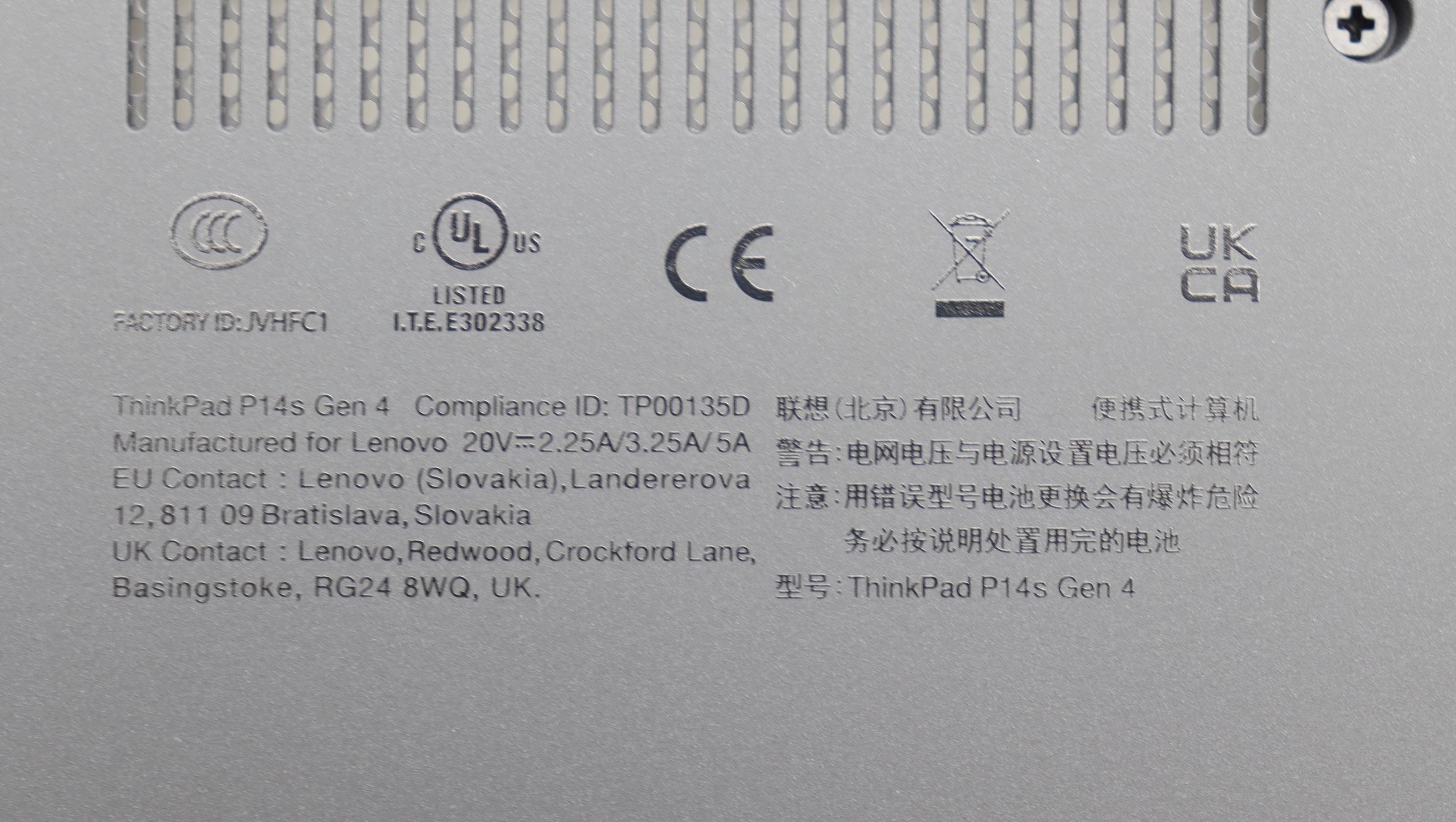 5CB1L57511 - Original Lenovo COVER FRU KT4DA_D_COVER_UMA_WL_ASSY_BK