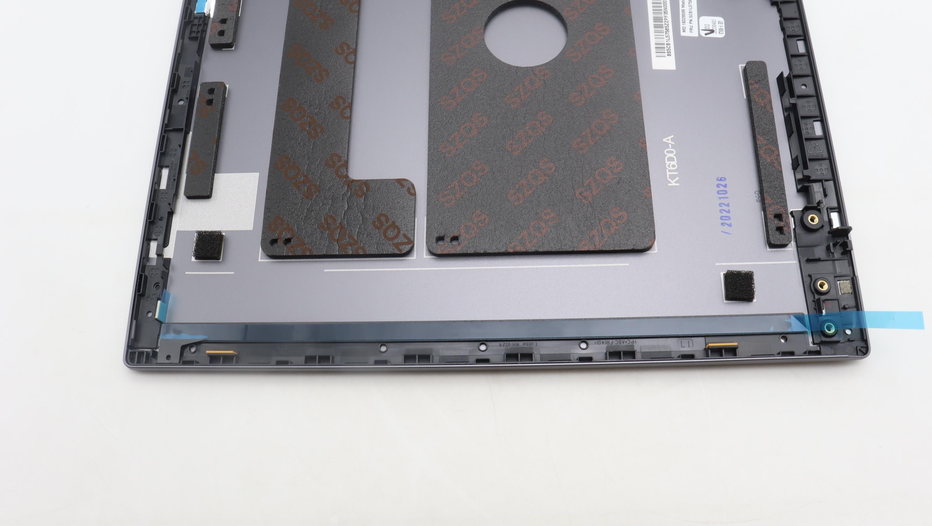5CB1L57565 - Original Lenovo COVER KT6D0_A_COVER_AL_TS_RGB_SUB_ASSY
