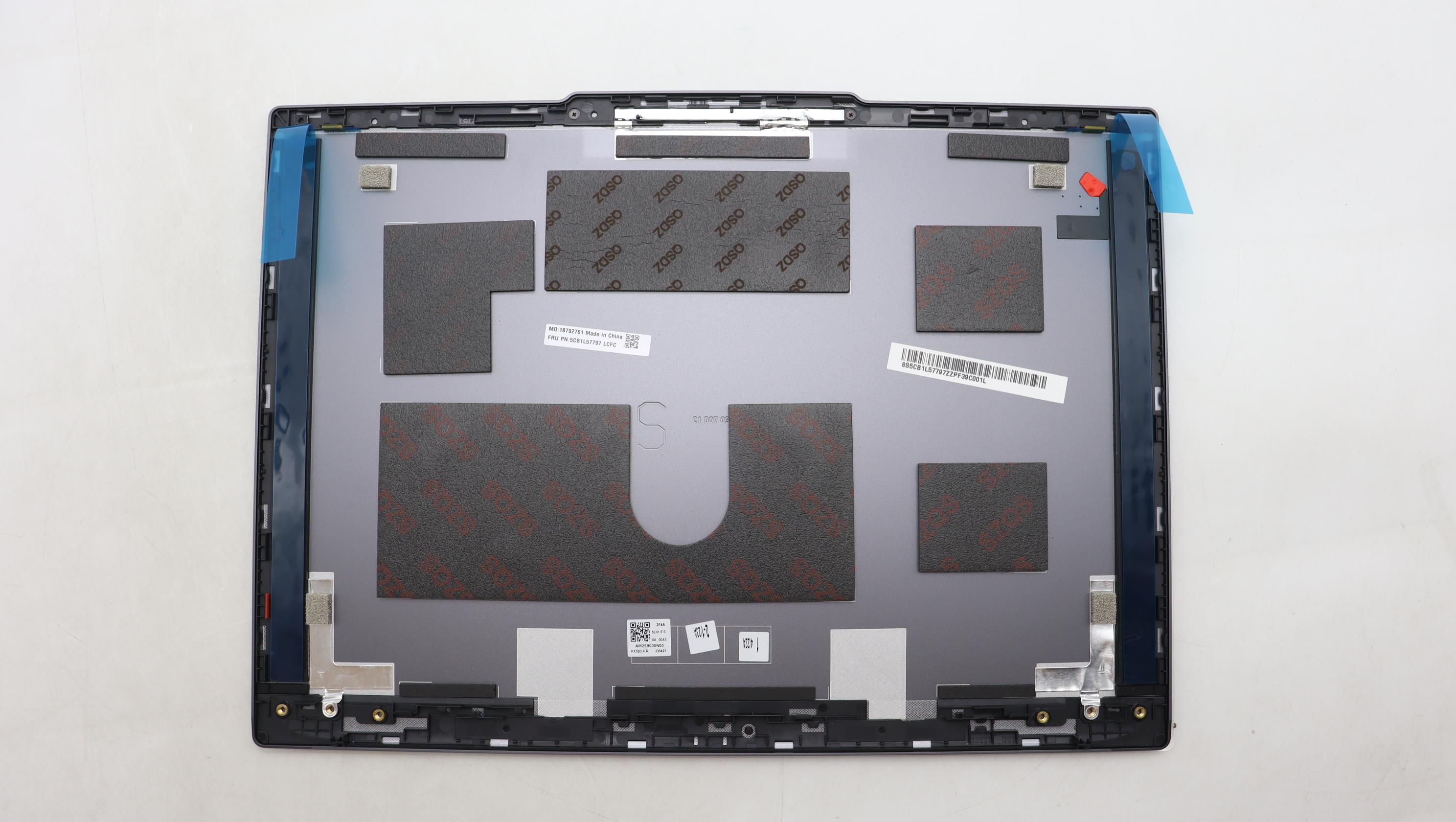 5CB1L57797 - Original Lenovo COVER FRUCOVERKX3B0_A_COVER_AL_SUB_ASSY