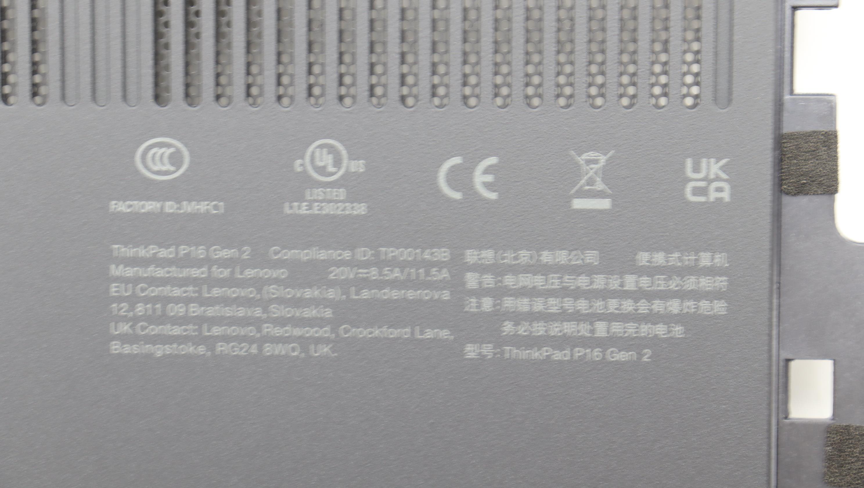 5CB1L57869 - Original Lenovo COVER KP620_D_COVER_NO_SIM_ASSY