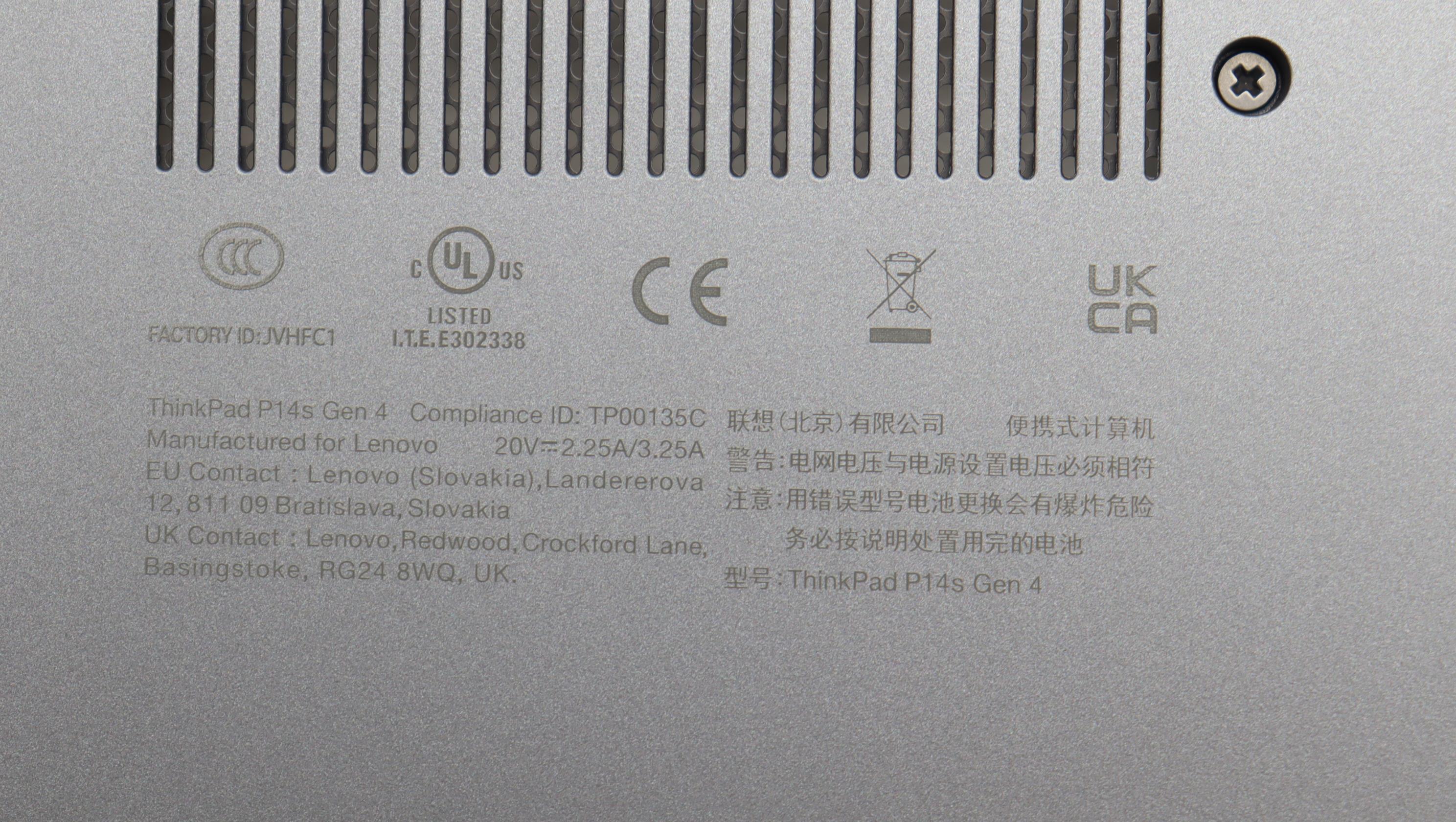 5CB1L57913 - Original Lenovo COVER FRU KP4D5_D_COVER_UMA_WL_ASSY_GR