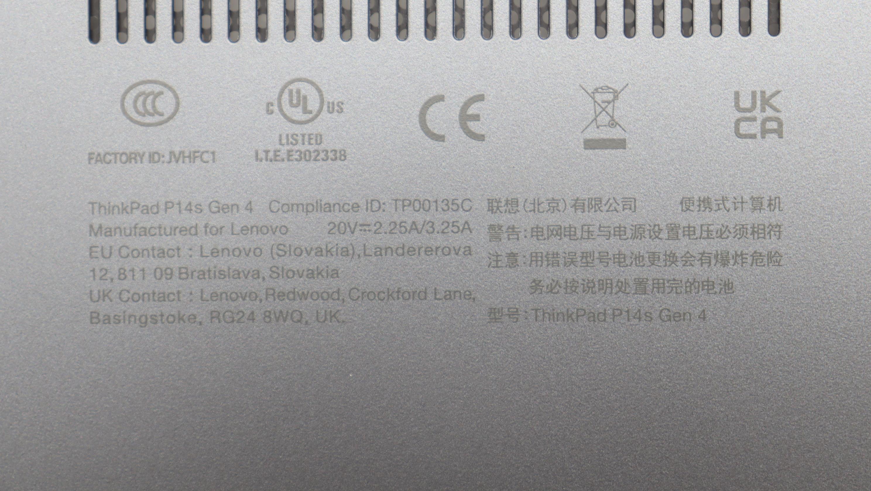 Lenovo Part  Original Lenovo COVER FRU KP4D5_D_COVER_UMA_WW_ASSY_GR