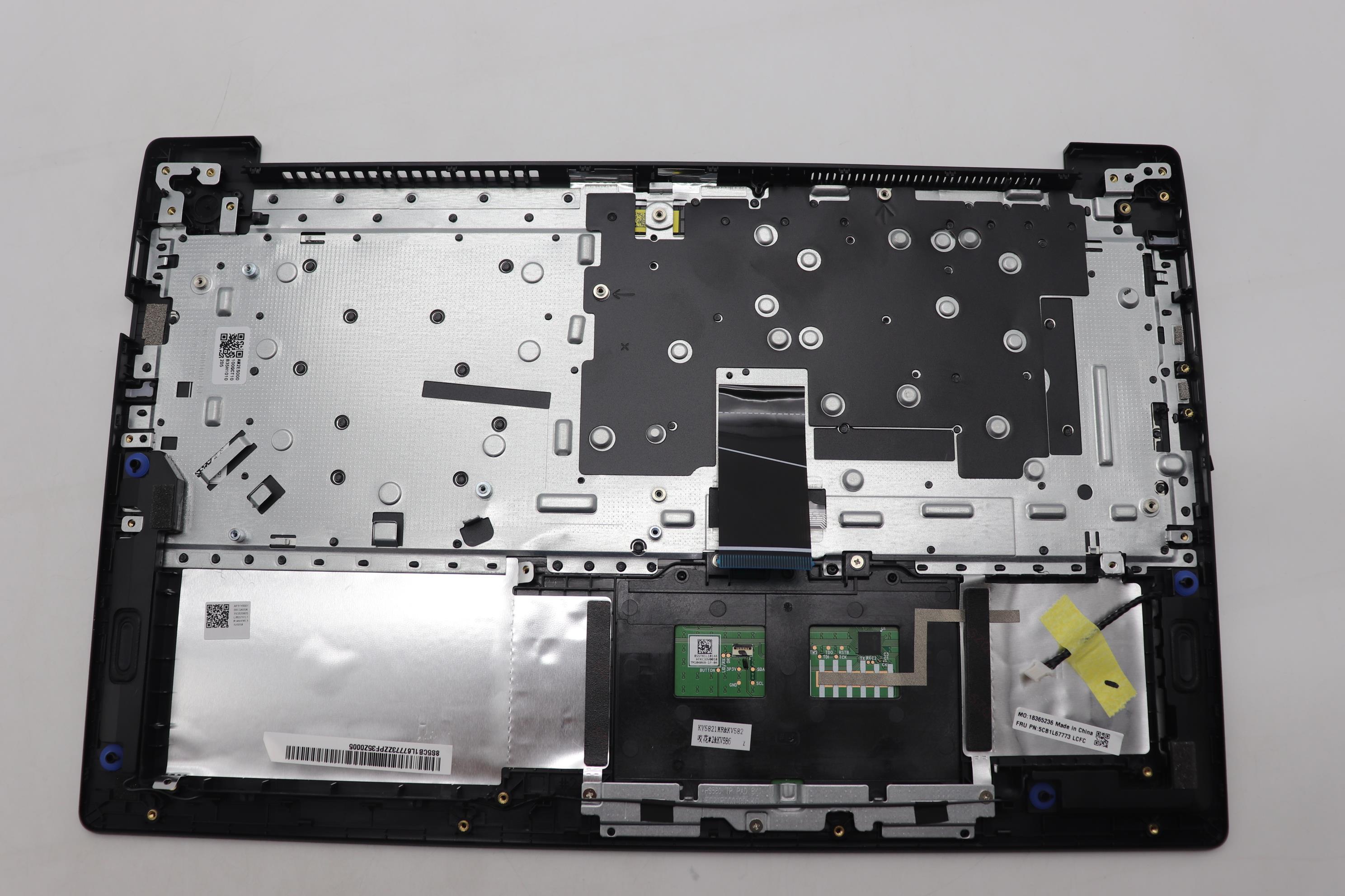 5CB1L67773 - Original Lenovo Keyboard with Upper Cover (Palmrest), English, 83A1