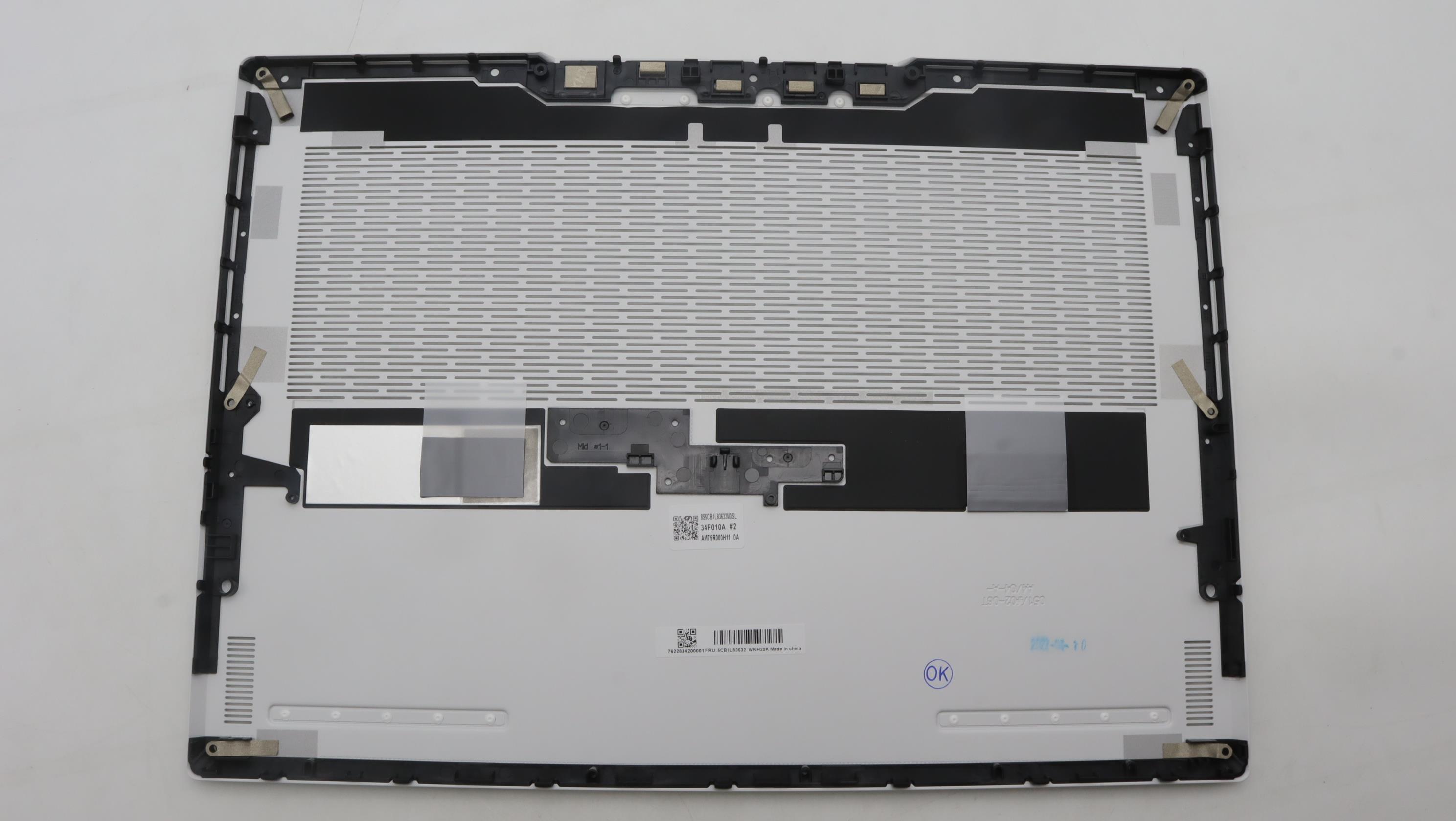 5CB1L83632 - Original Lenovo COVER Lower Case C 82Y3 White