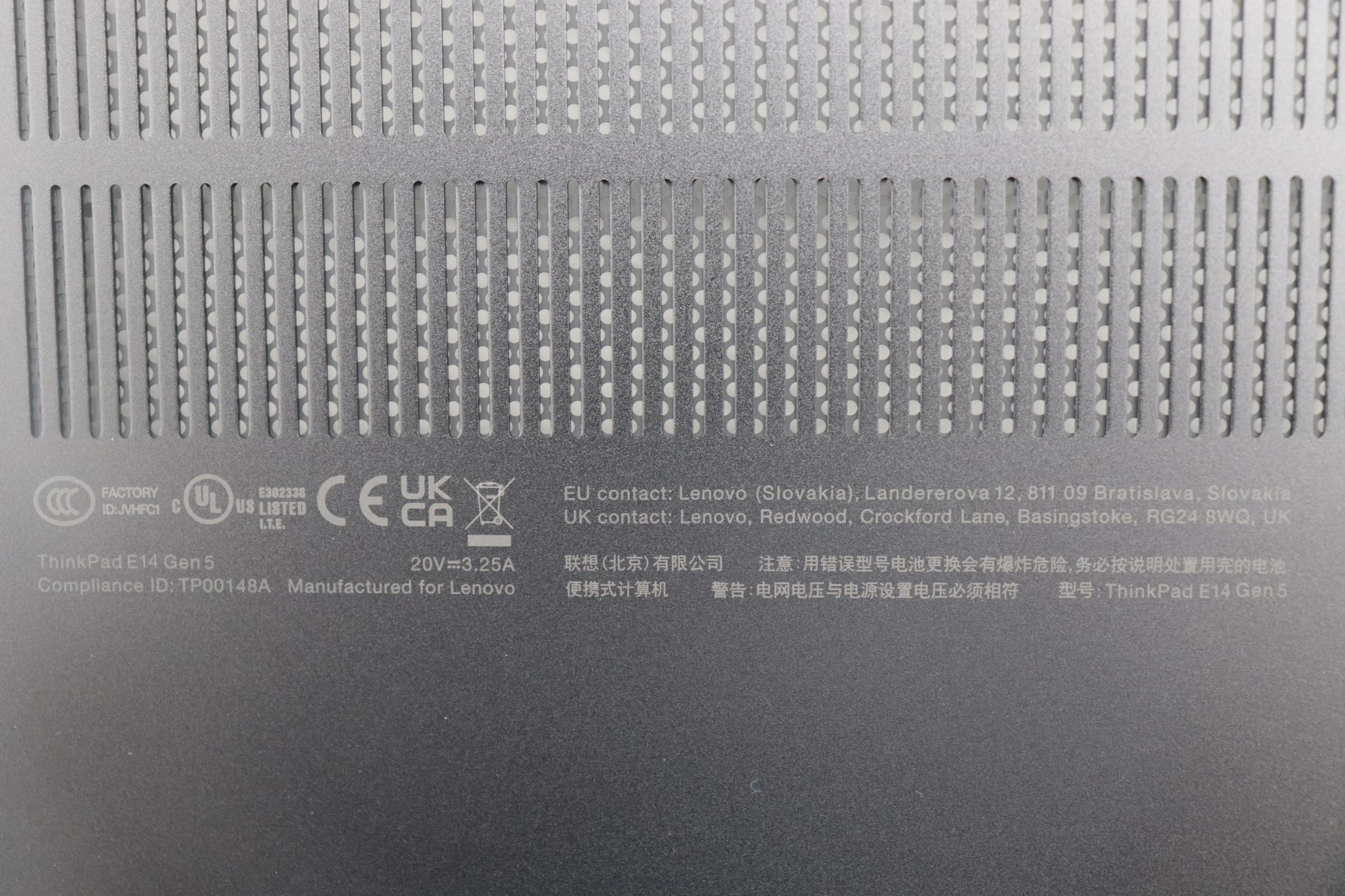 5CB1M21468 - Original Lenovo COVER FRU COVER KE452_D_COVER_AL_ASSY_BK