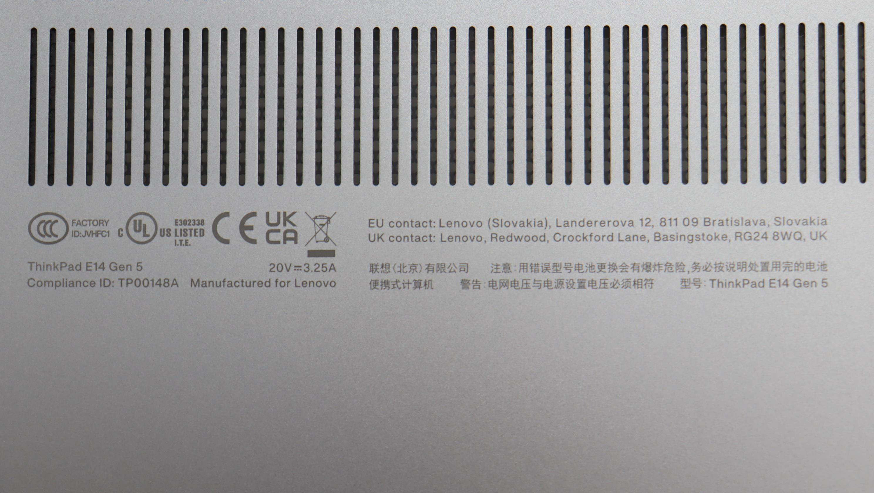 5CB1M21469 - Original Lenovo COVER FRU COVER KE452_D_COVER_AL_ASSY_GY