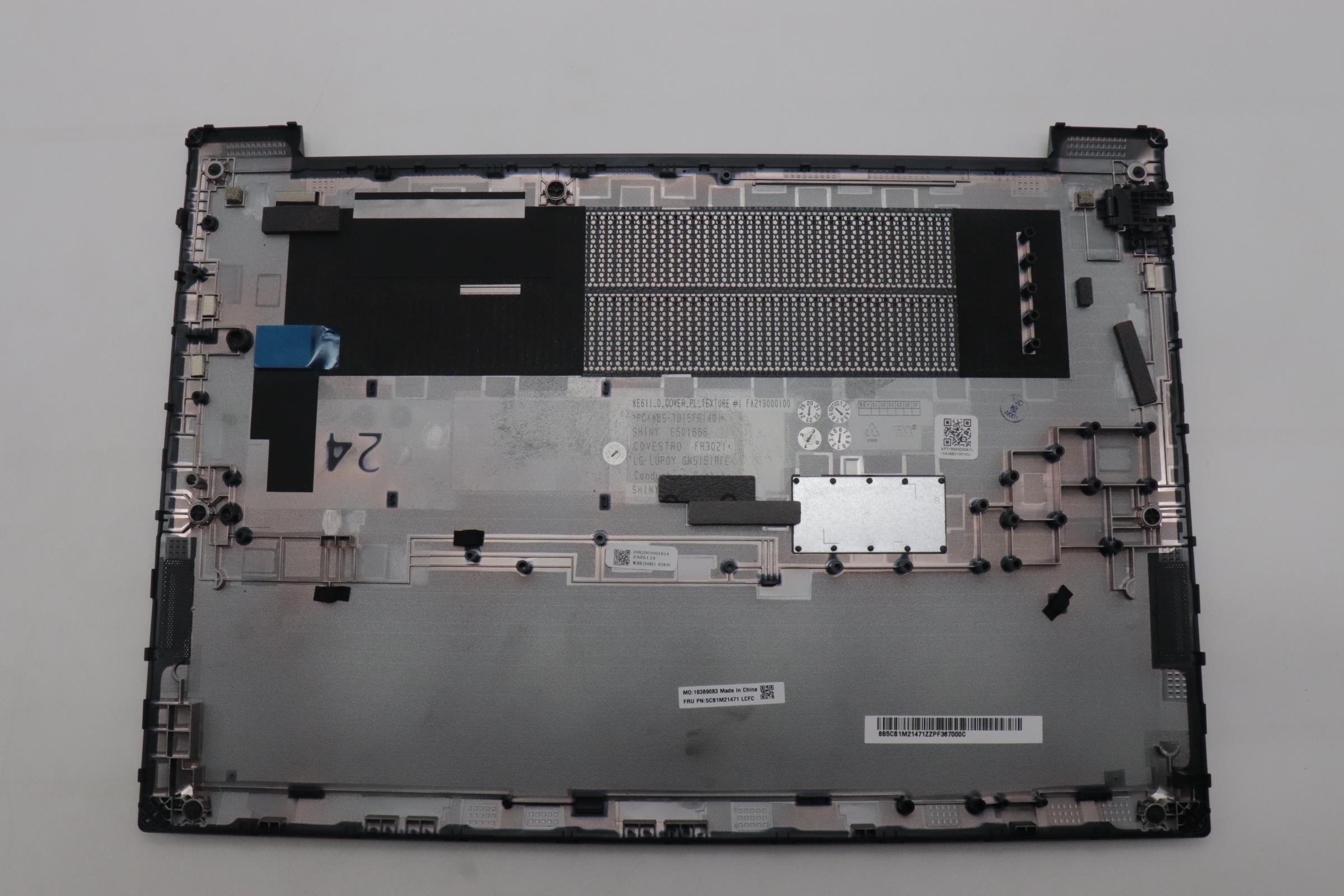 5CB1M21471 - Original Lenovo COVER FRU E16G1_DCOVER_PL_BK W/SCREW ROW