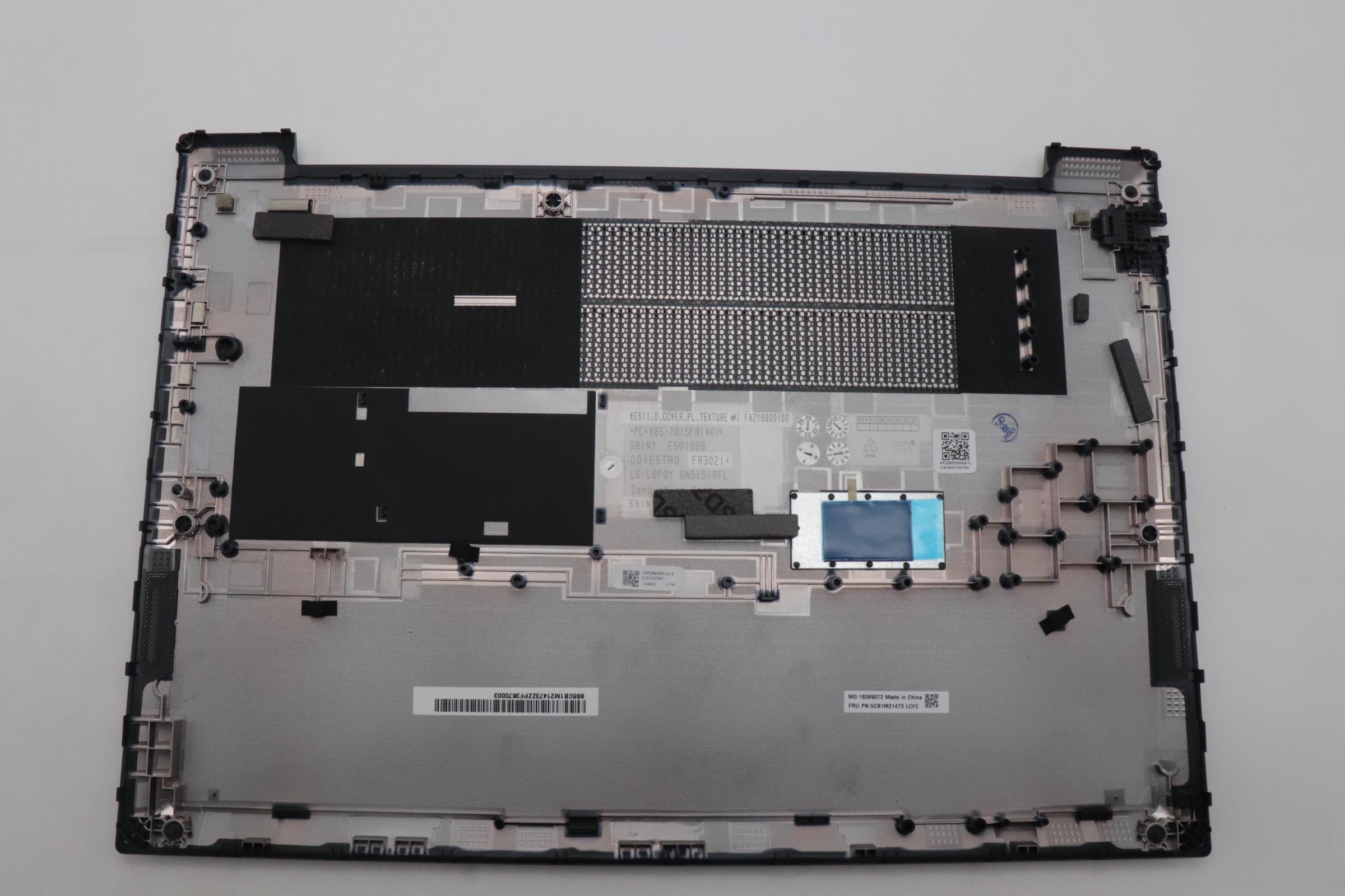 5CB1M21473 - Original Lenovo COVER FRU KE612_D_COVER_PL_BK W/SCW ROW