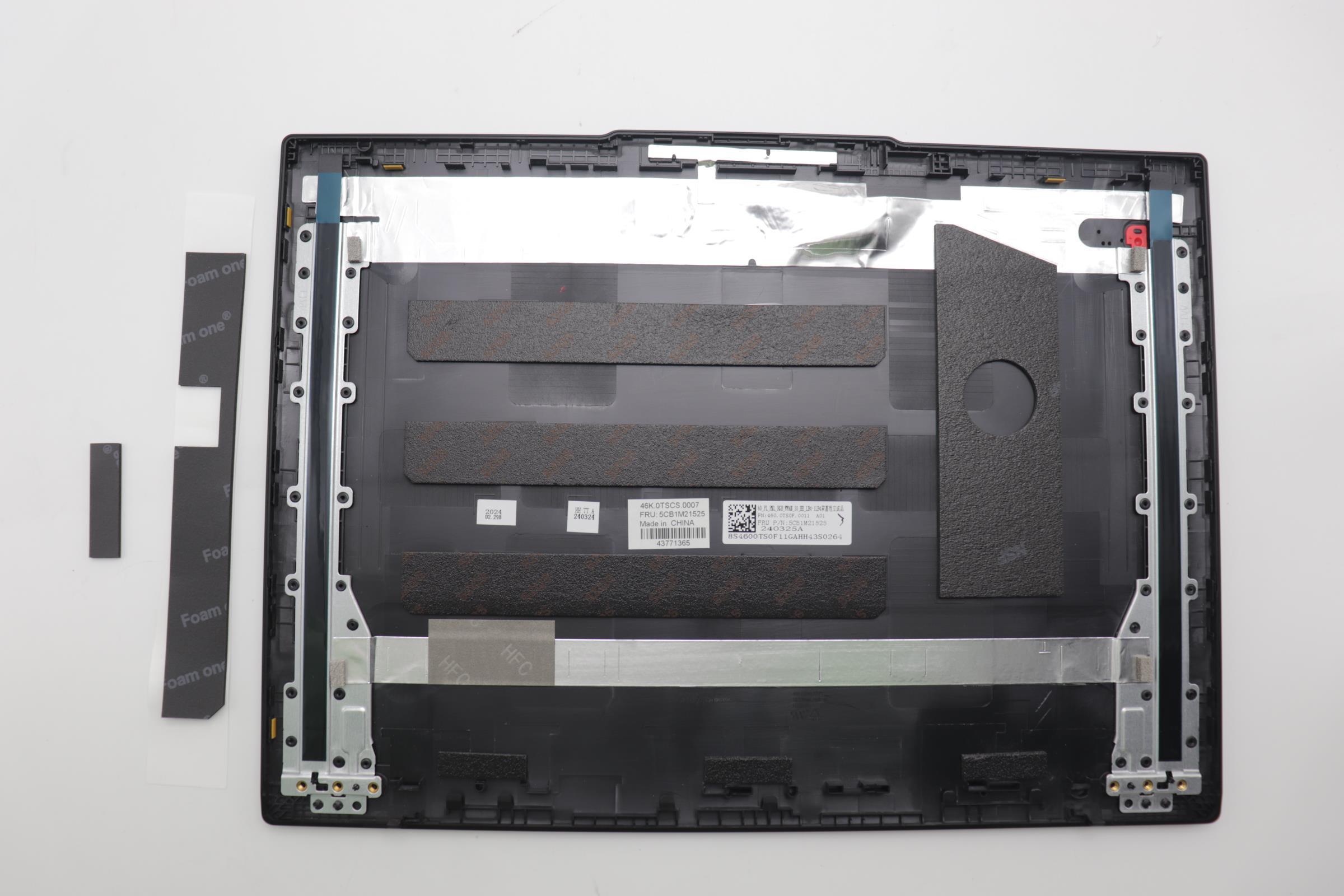 5CB1M21525 - Original Lenovo COVER FRU A COV,ASM,PL,3T,RGB,WW,BLANC