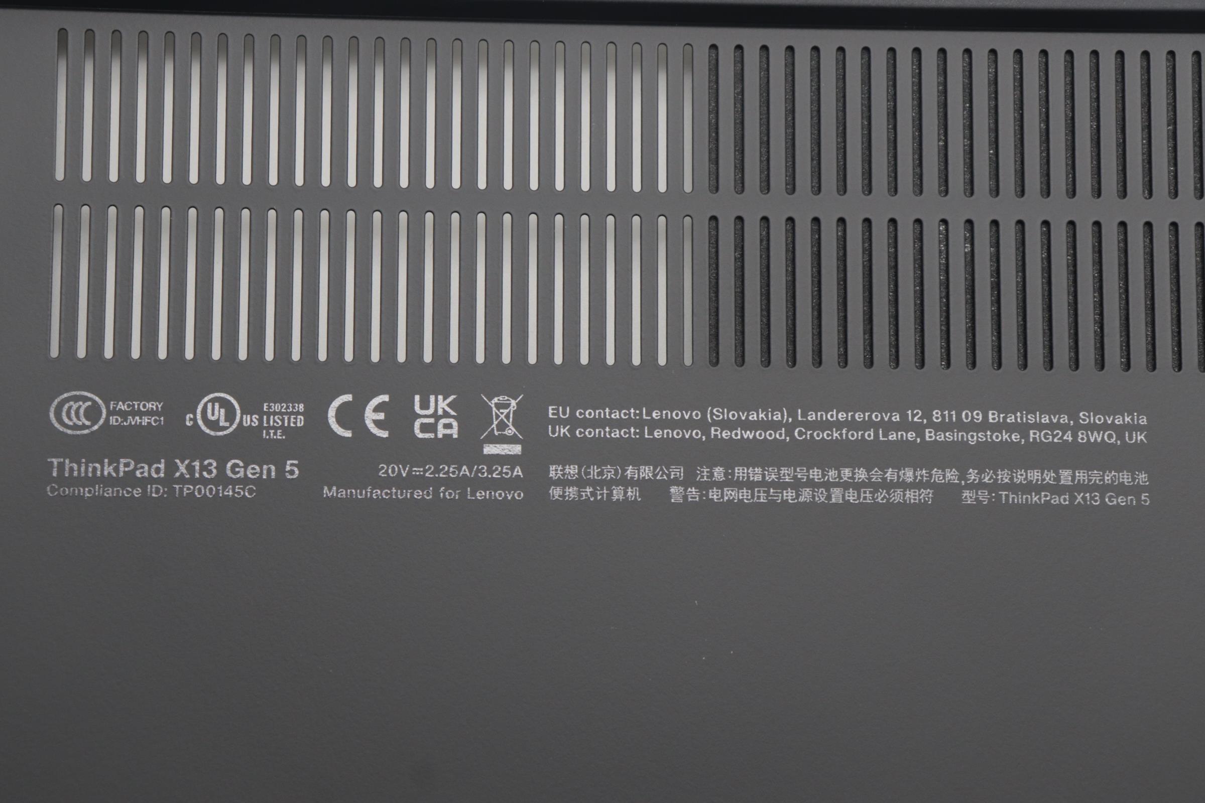 5CB1M21547 - Original Lenovo COVER LX3E0_D_COVER_5G_BLK_H28_ASSY