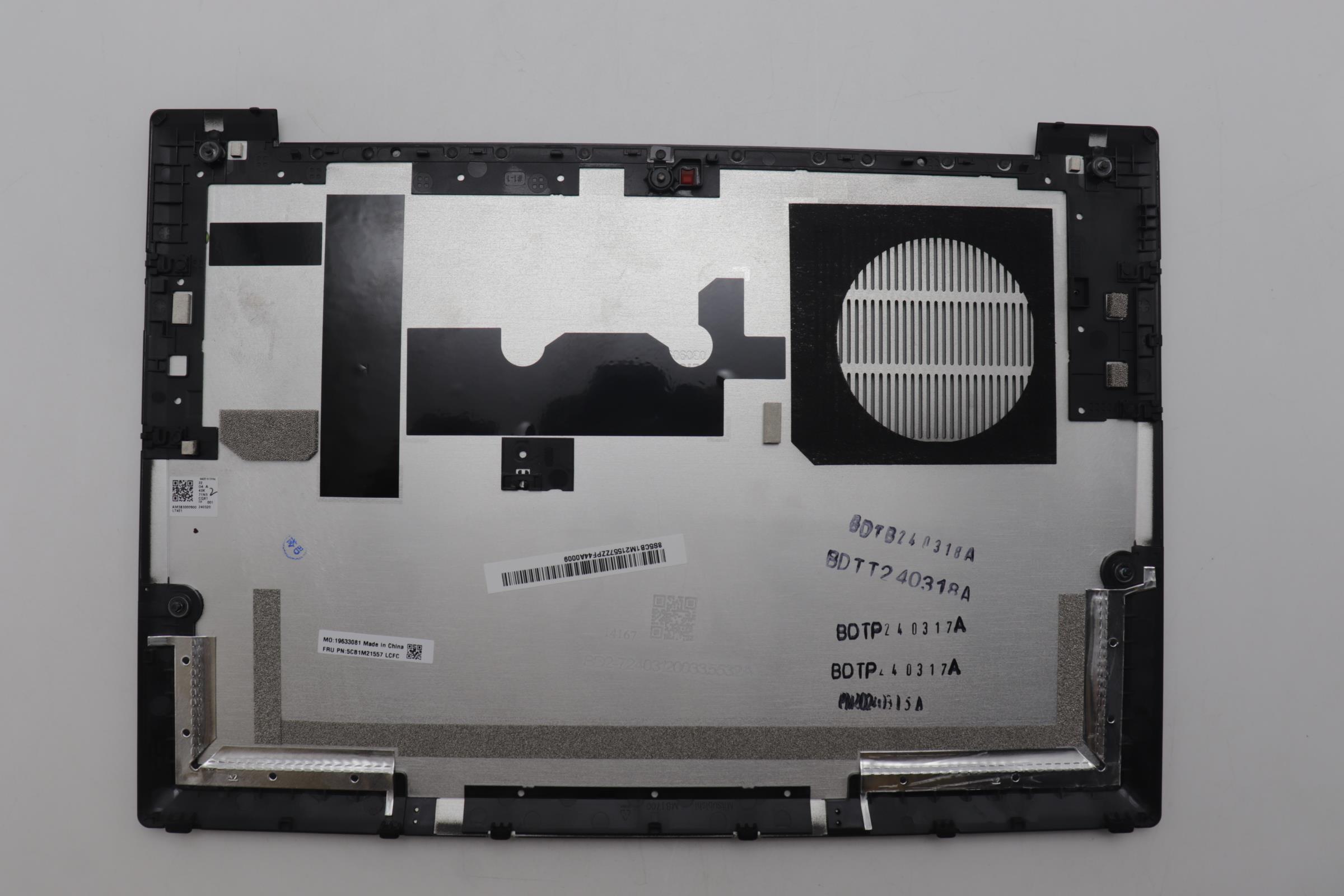 5CB1M21557 - Original Lenovo COVER FRU D_COVER_AL_WW_BK_ASSY