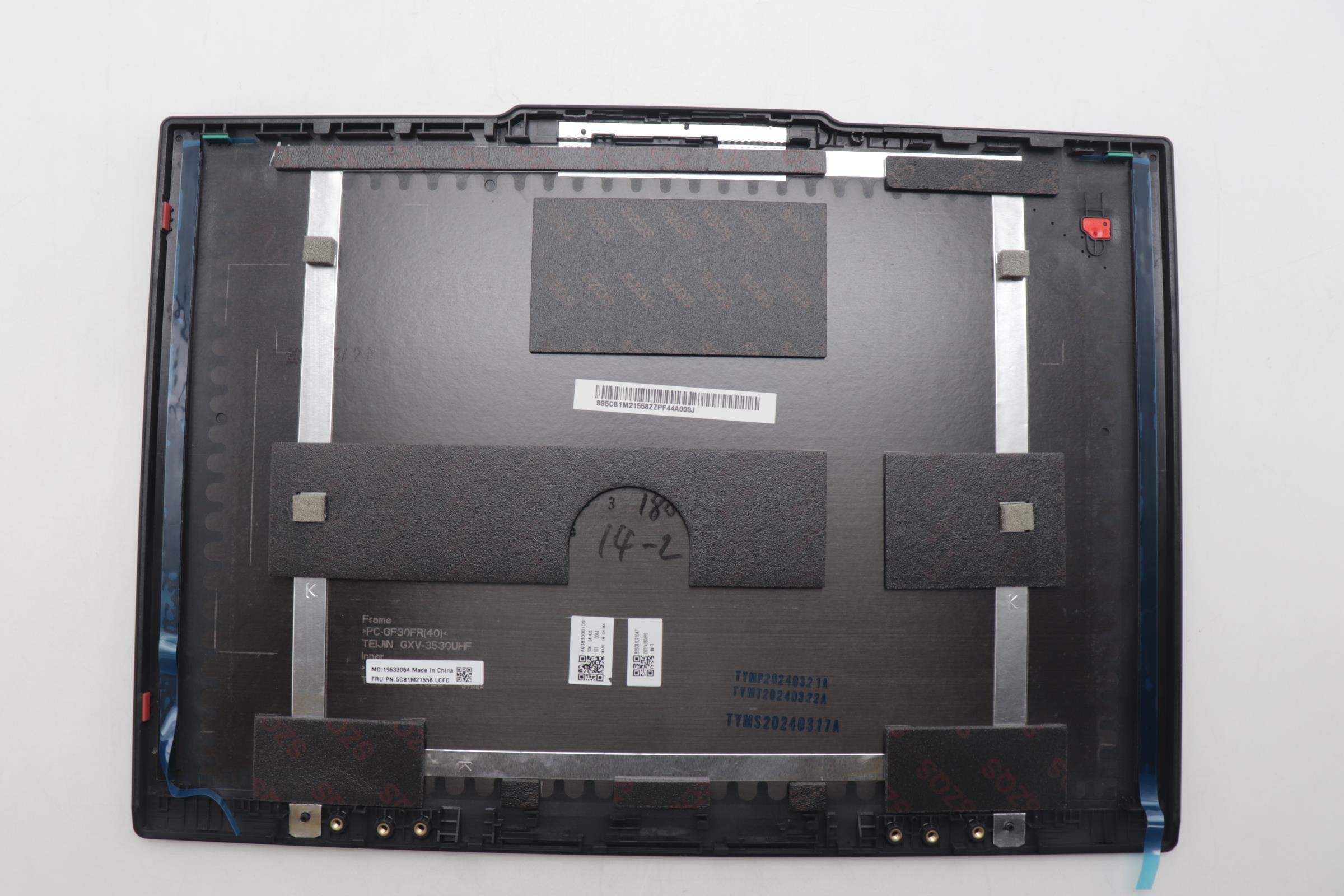 5CB1M21558 - Original Lenovo COVER A_COVER_CFRP_FHD_BK_ASSY TORAY