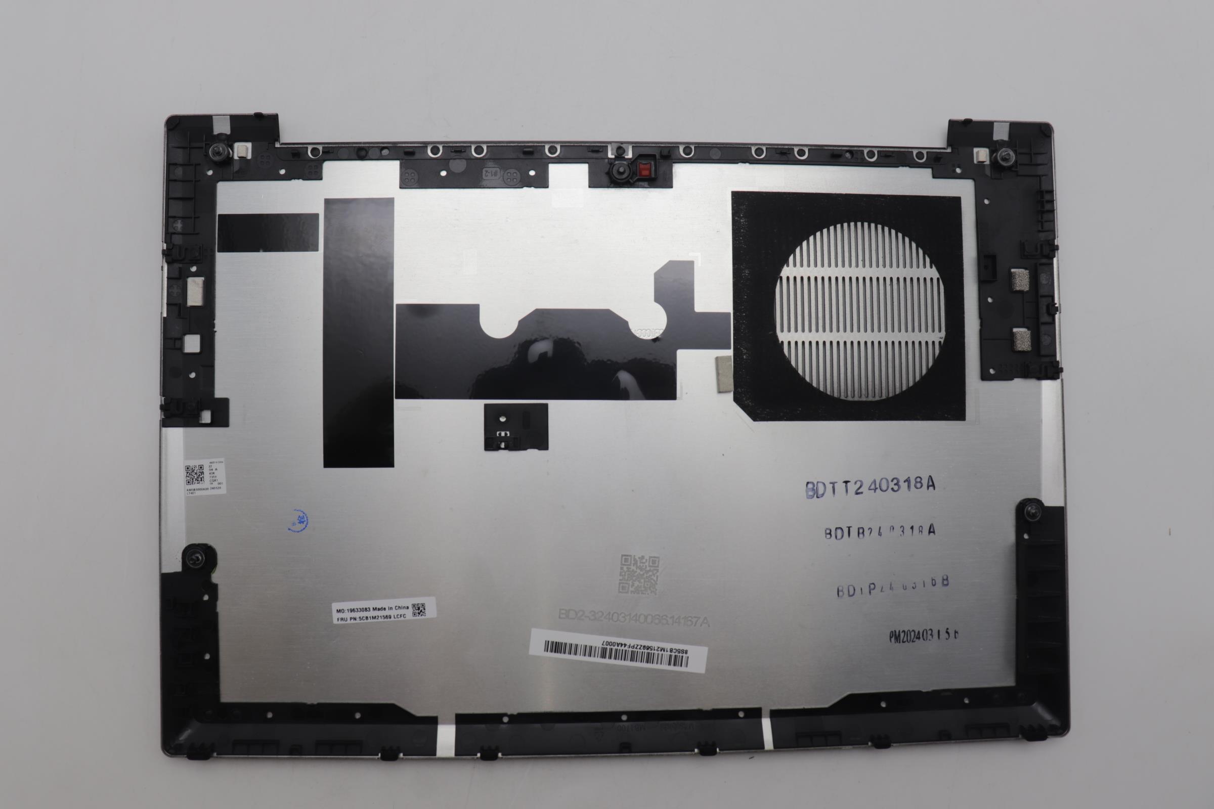 5CB1M21569 - Original Lenovo COVER FRU D_COVER_AL_WL_BK_ASSY