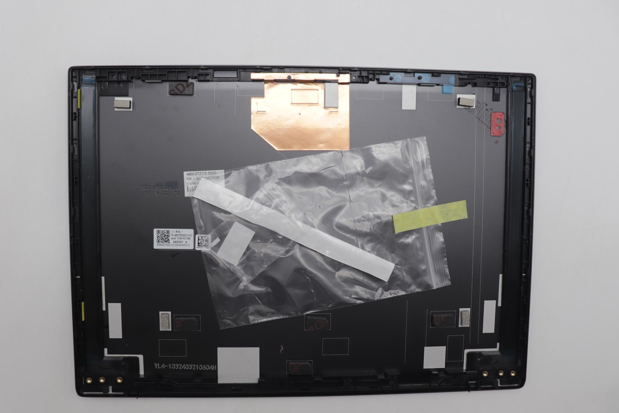 5CB1M21588 - Original Lenovo COVER FRU A COVER, CS 2.4T BK Fenrir3