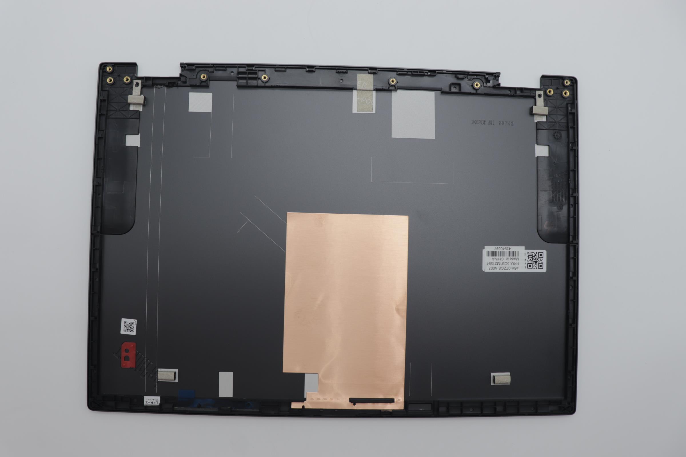 5CB1M21594 - Original Lenovo COVER FRU A COVER,2-in-1 2.0T BK Fenrir3