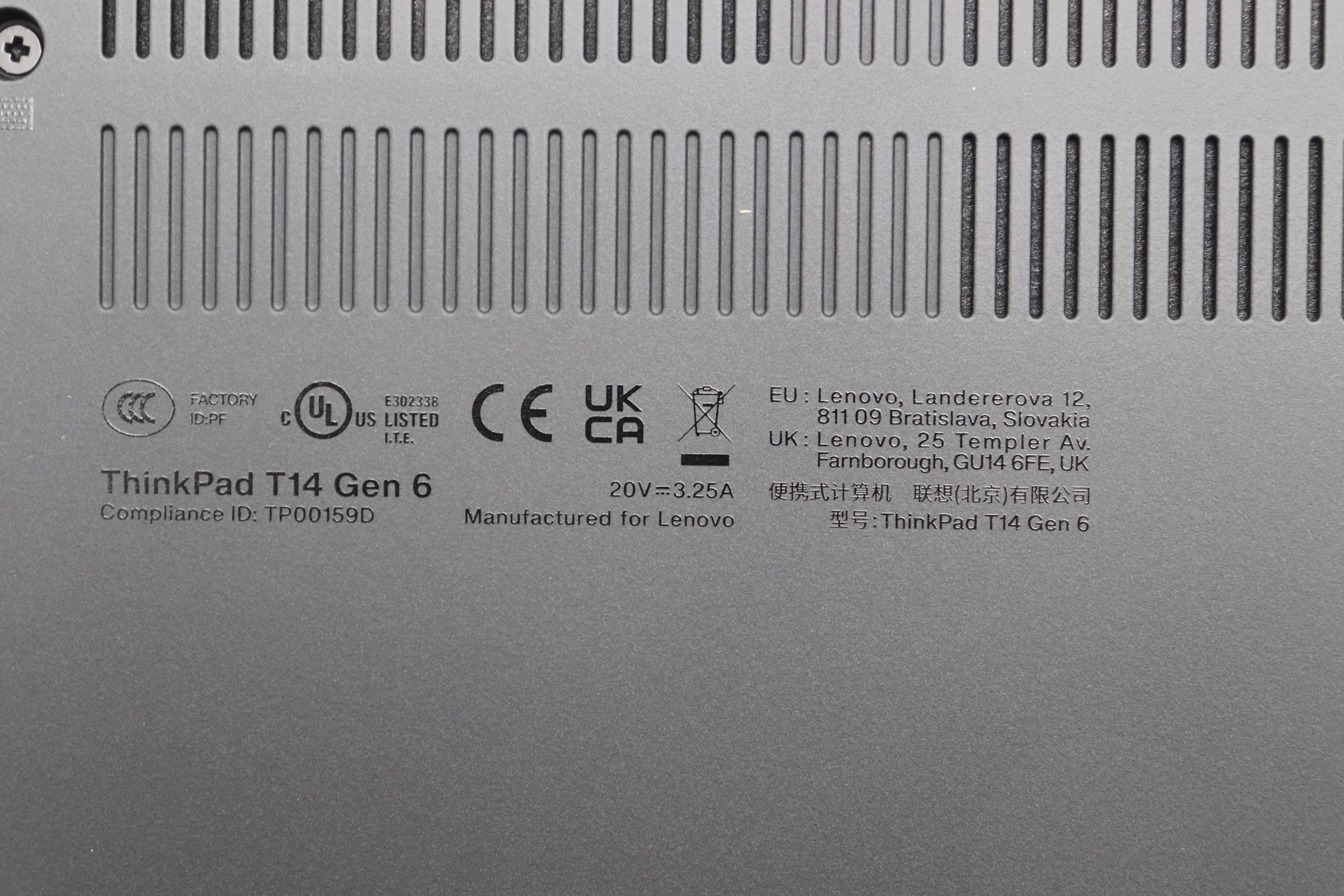 5CB1M21757 - Original Lenovo Cover D_Cover_WLAN_BK_ASSY
