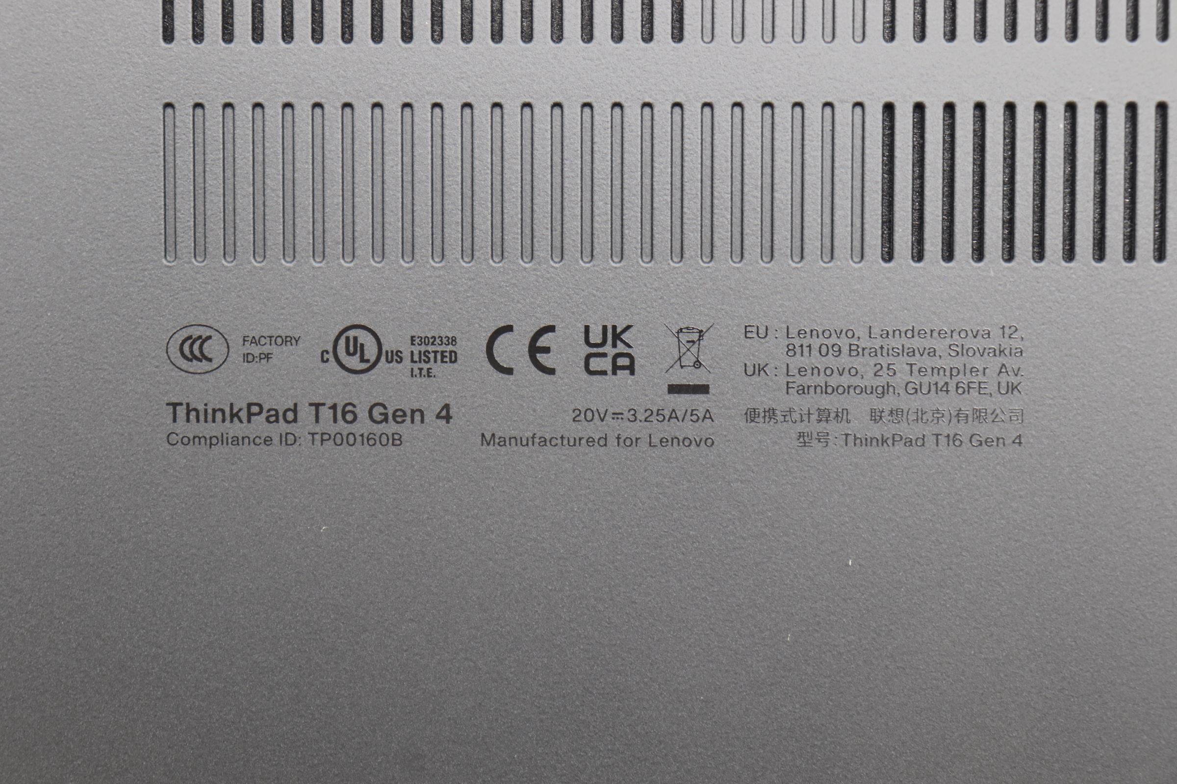 5CB1M21764 - Original Lenovo Cover MT060_D_Cover_WWAN_ASSY
