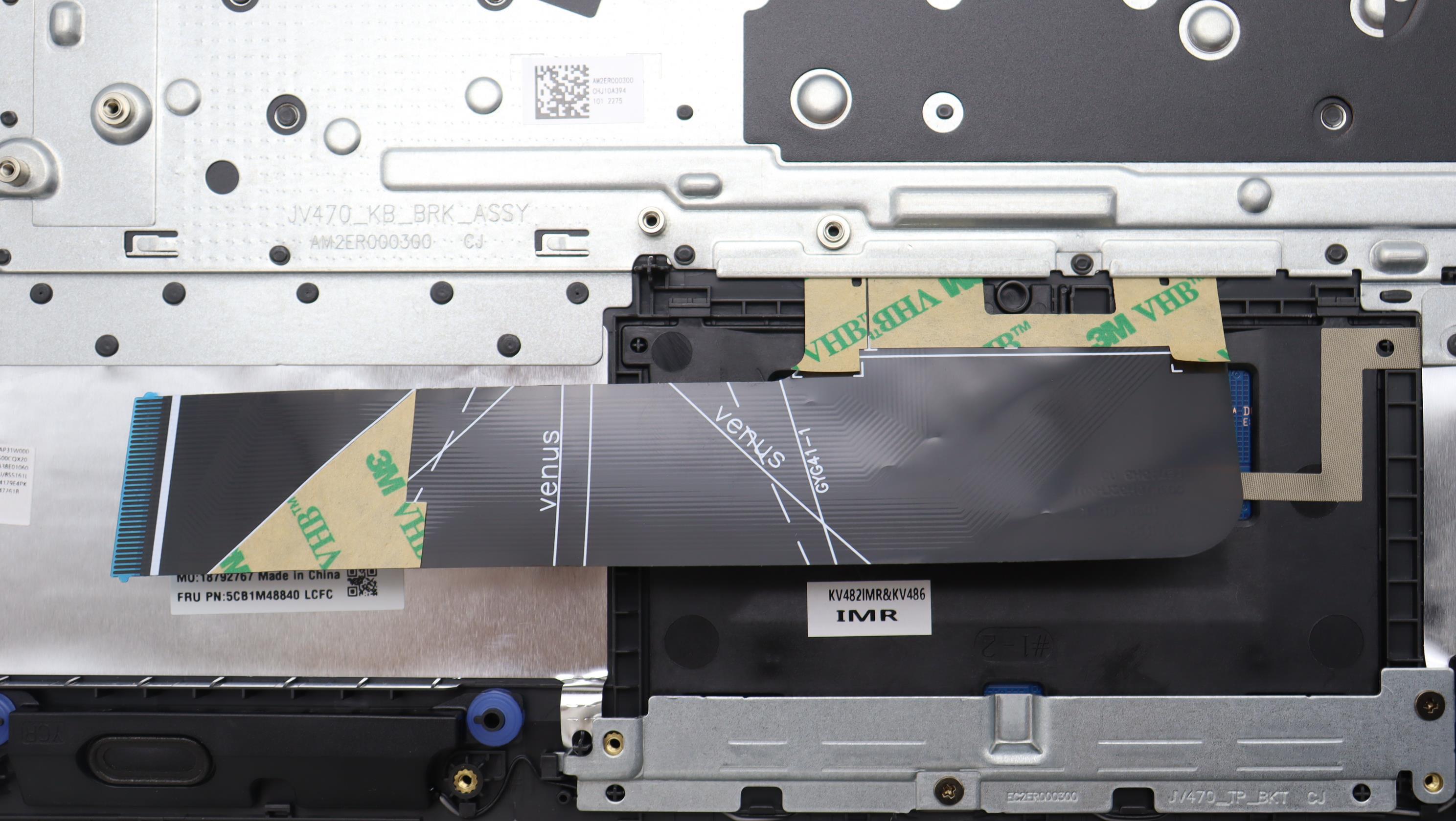 5CB1M48840 - Original Lenovo Keyboard with Upper Cover (Palmrest), English, 83FR, IMR IG