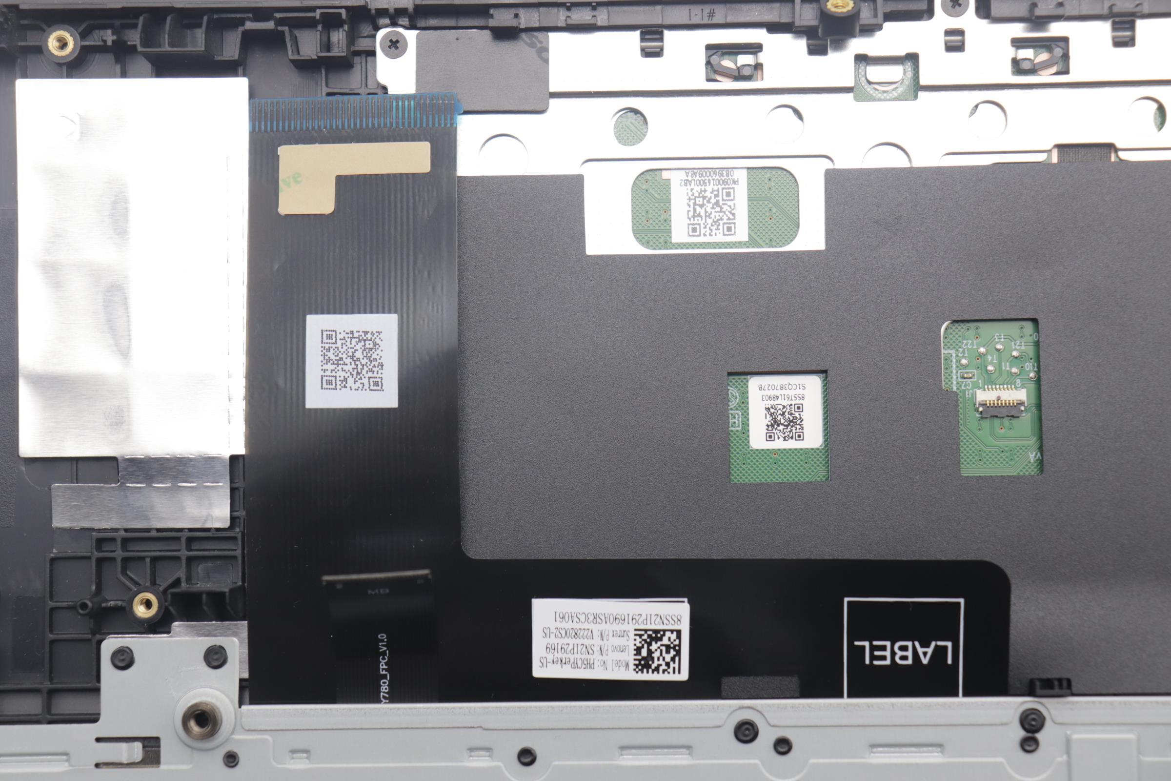 5CB1M64892 - Original Lenovo Keyboard with Palmrest (Cover), English, RGB Backlight, 83DE