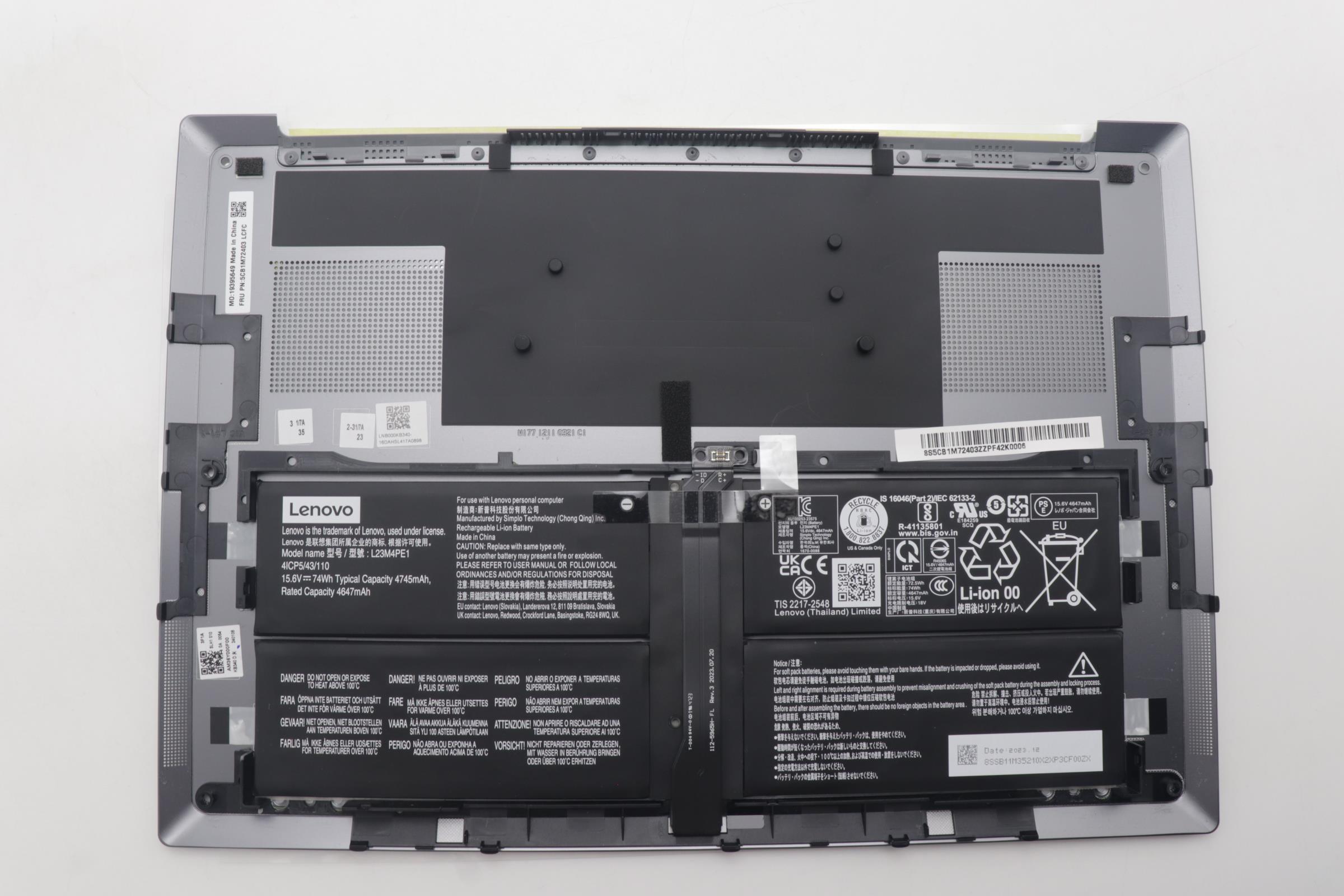 Lenovo  battery 5CB1M72403