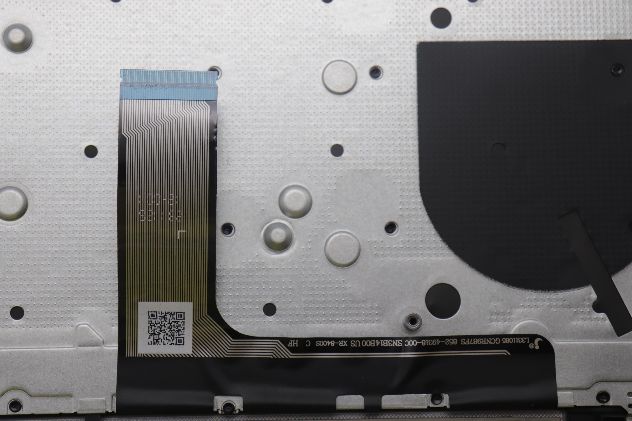 5CB1N62249 - Original Lenovo Keyboard with Palmrest (Cover), English, Luna Grey, w/puresight pro logo, 83DN