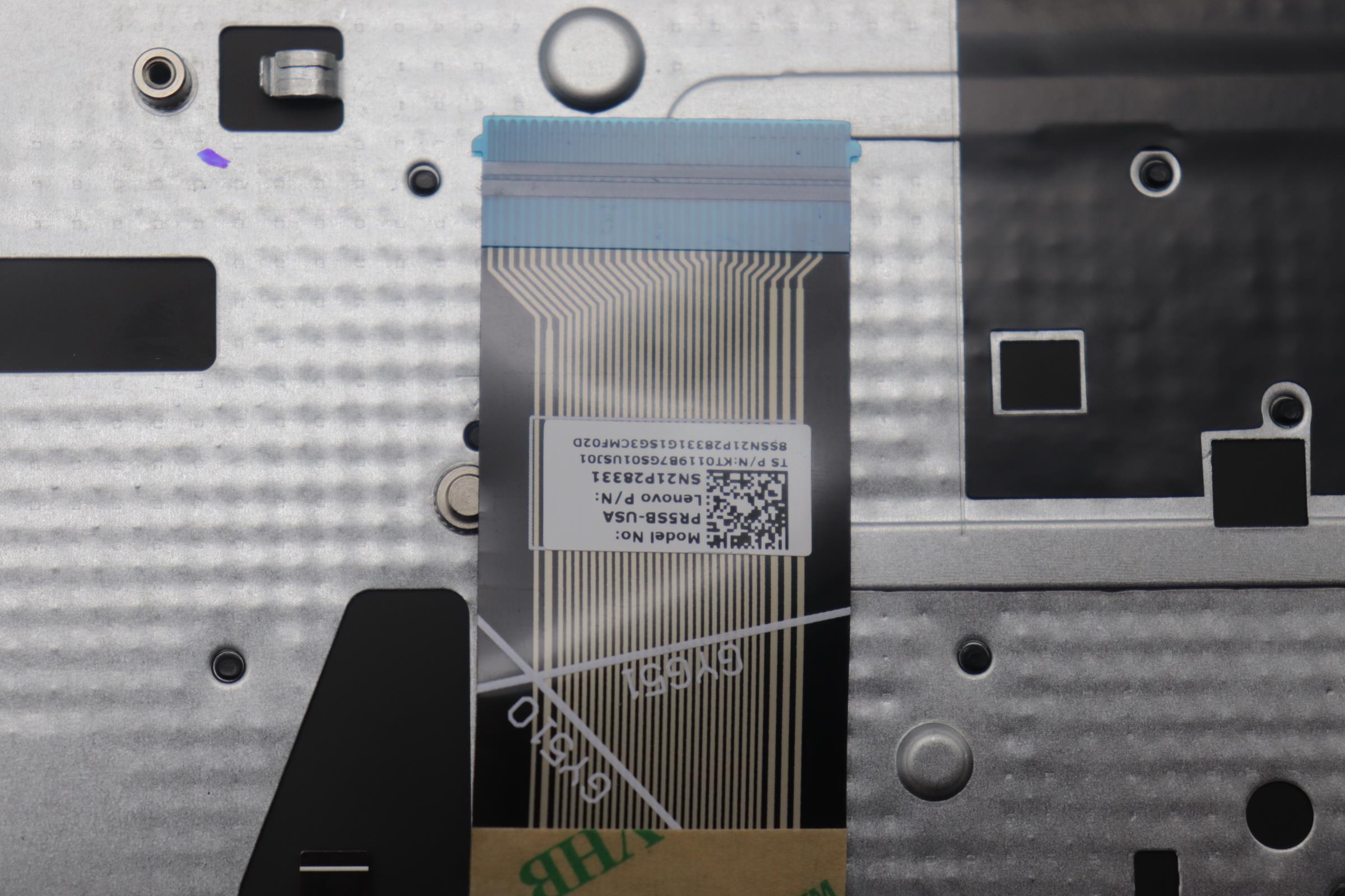 5CB1N95158 - Original Lenovo Keyboard with Upper Cover (Palmrest), English, 83DL, Fingerprint, SG