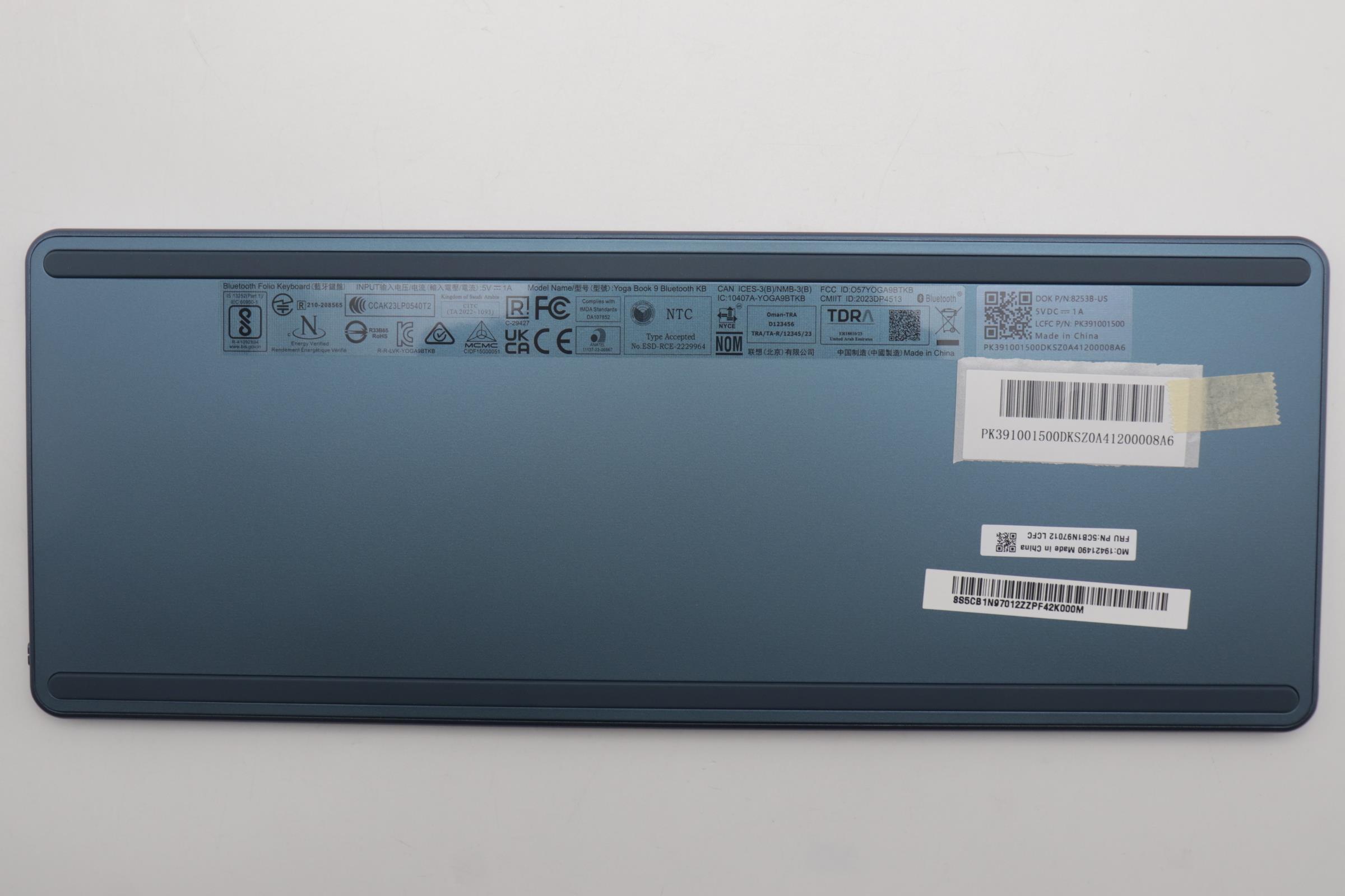 5CB1N97012 - Original Lenovo Keyboard L83FF ASM ENG