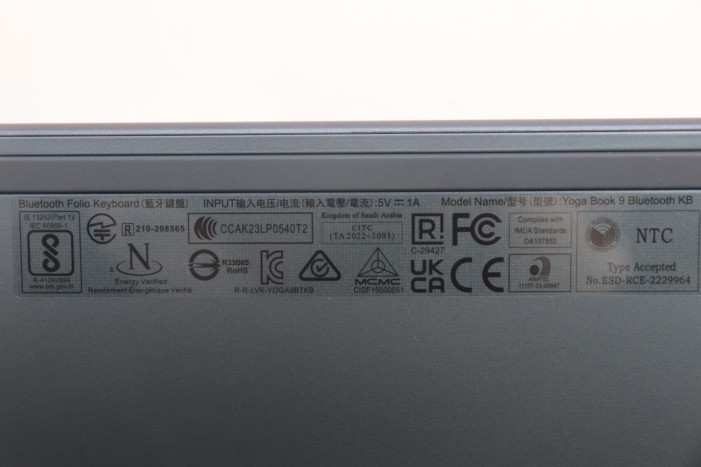 5CB1N97012 - Original Lenovo Keyboard L83FF ASM ENG