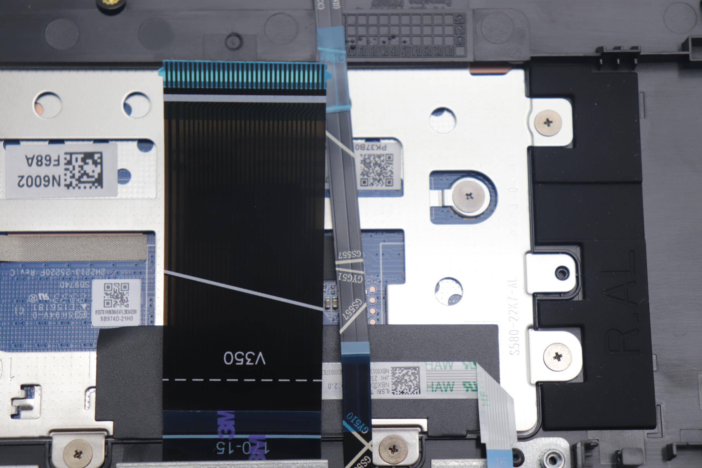 5CB1P33441 - Original Lenovo Keyboard with Upper Cover (Palmrest), English, 83DC, Fingerprint, CG BLAI AL