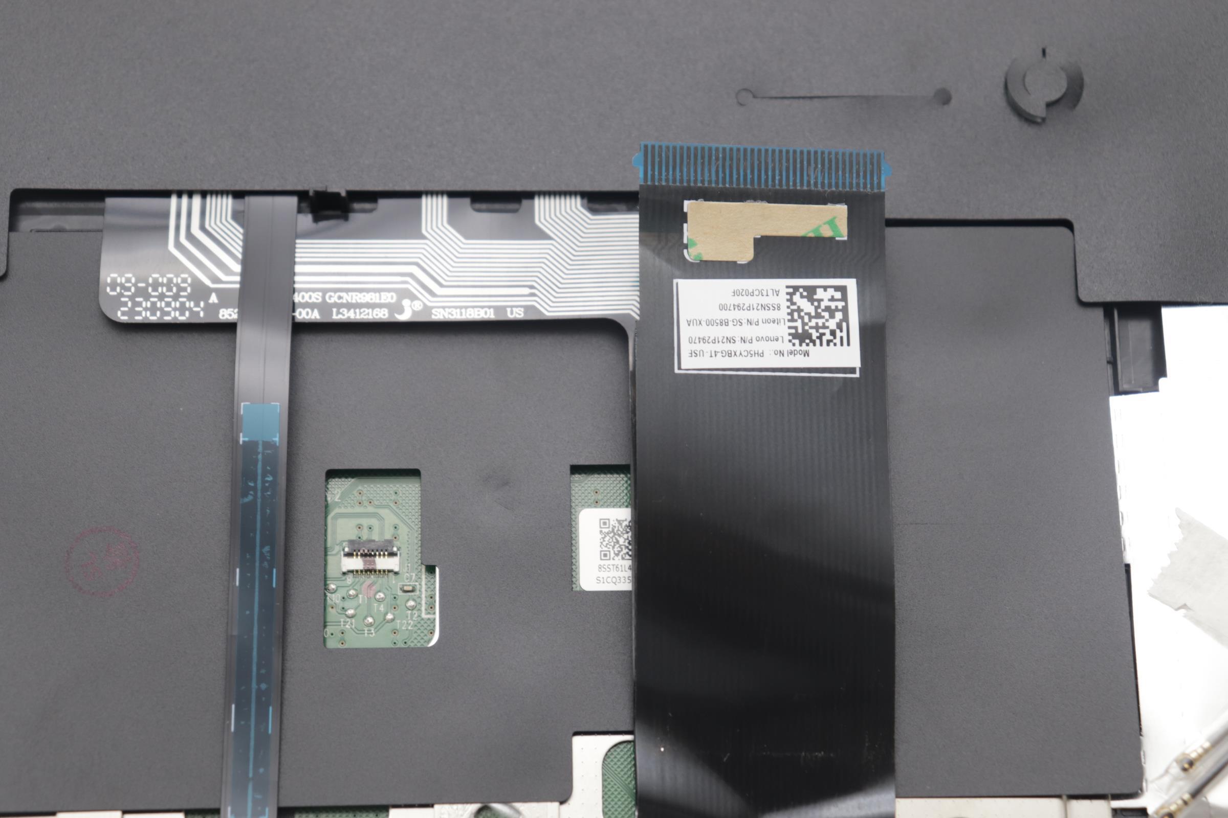 5CB1P50090 - Original Lenovo Keyboard with Upper Cover (Palmrest), English, 83DF, ONGY