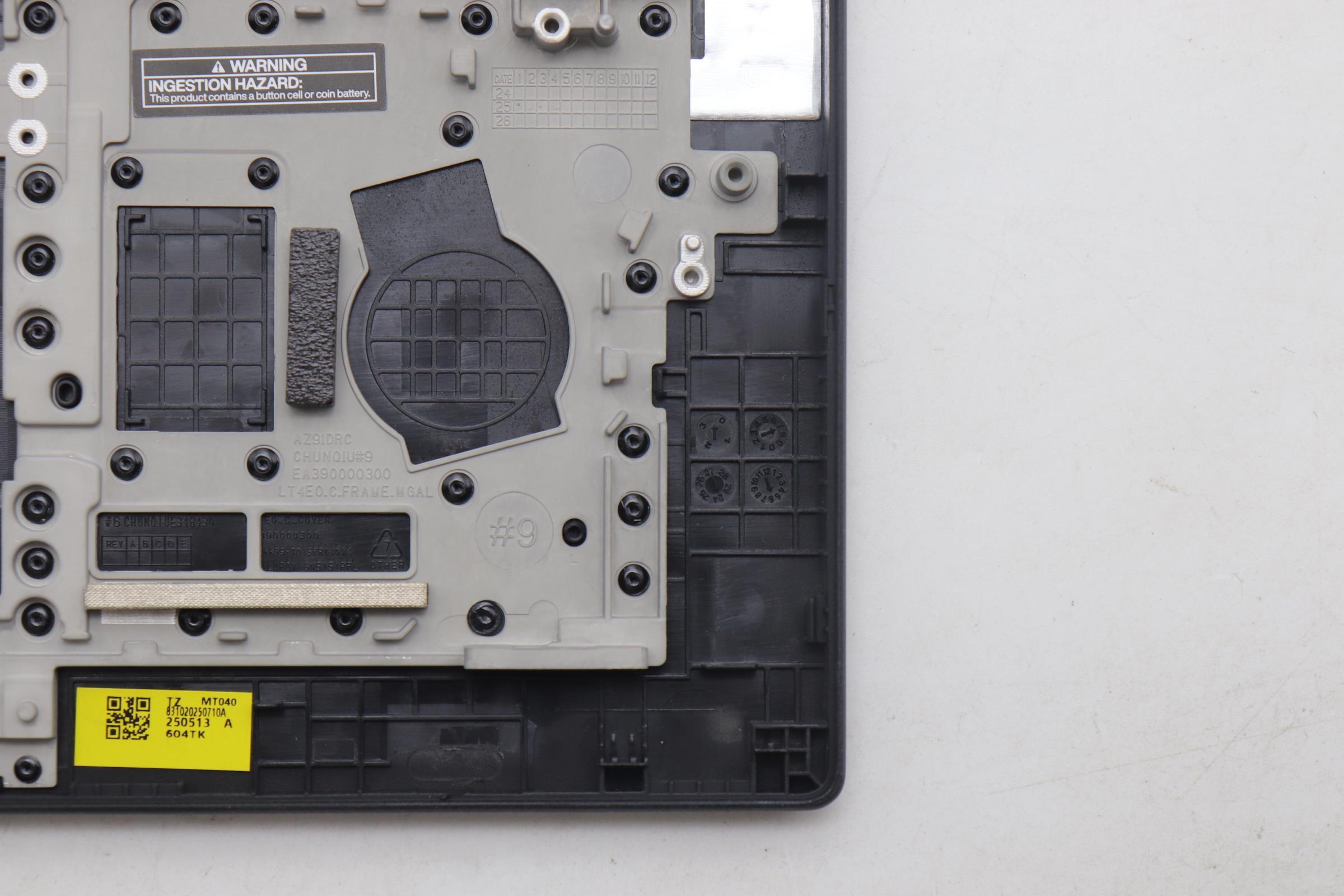 5CB1P50436 - Original Lenovo Cover MT040_C_Cover_WW_BK_ASSY