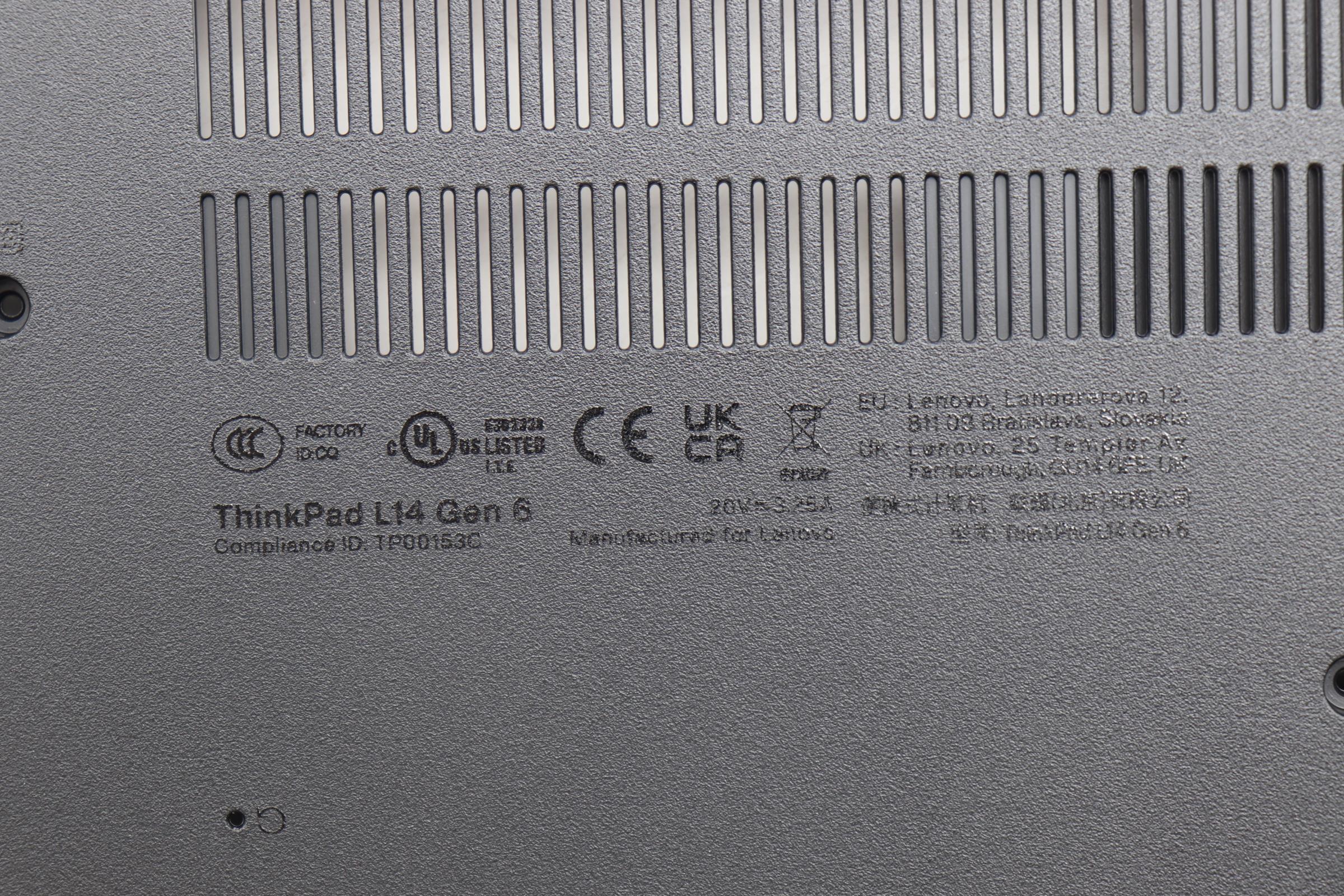 5CB1P50444 - Original Lenovo Cover DCover,ASM,Plastic,WLAN,L14G6i