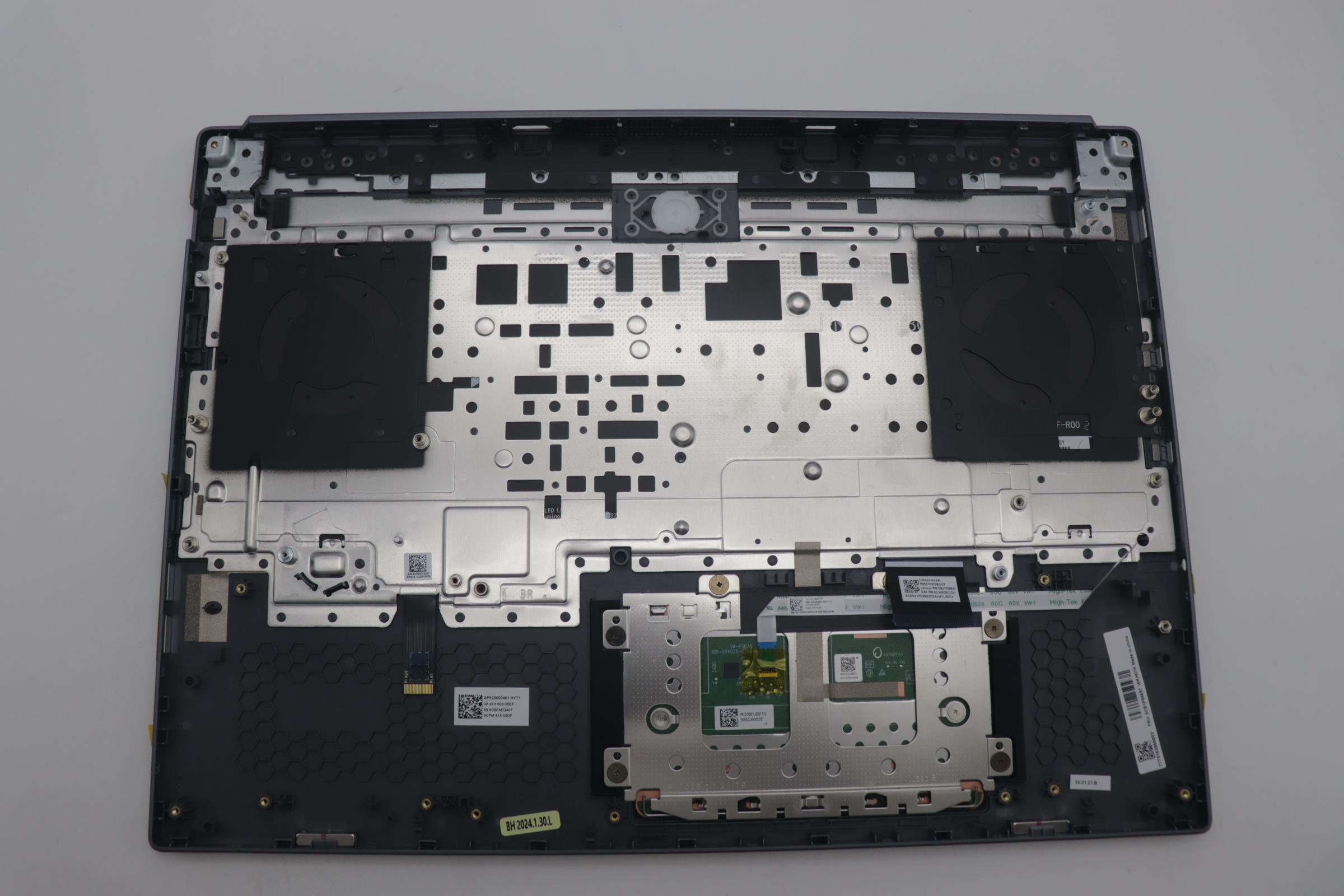 5CB1P55697 - Original Lenovo Keyboard with Upper Cover (Palmrest), English, 83DG, LGRGBAI