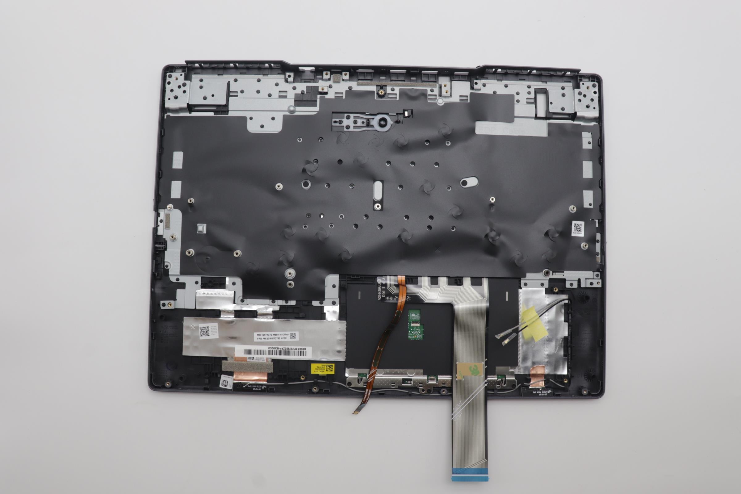 5CB1P73780 - Original Lenovo Keyboard with Palmrest (Upper Case) English, NFP STGY, 83JJ