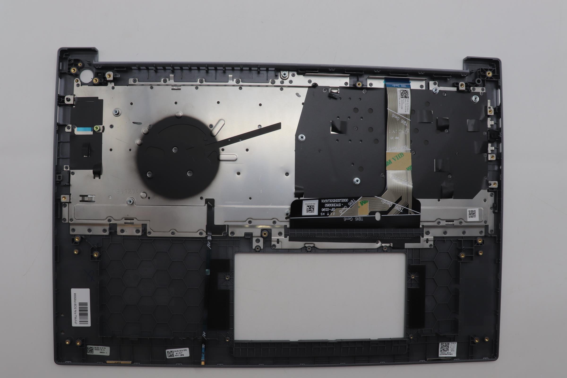 5CB1P85698 - Original Lenovo Keyboard with Palmrest (Cover), English, H 21NH FP LG